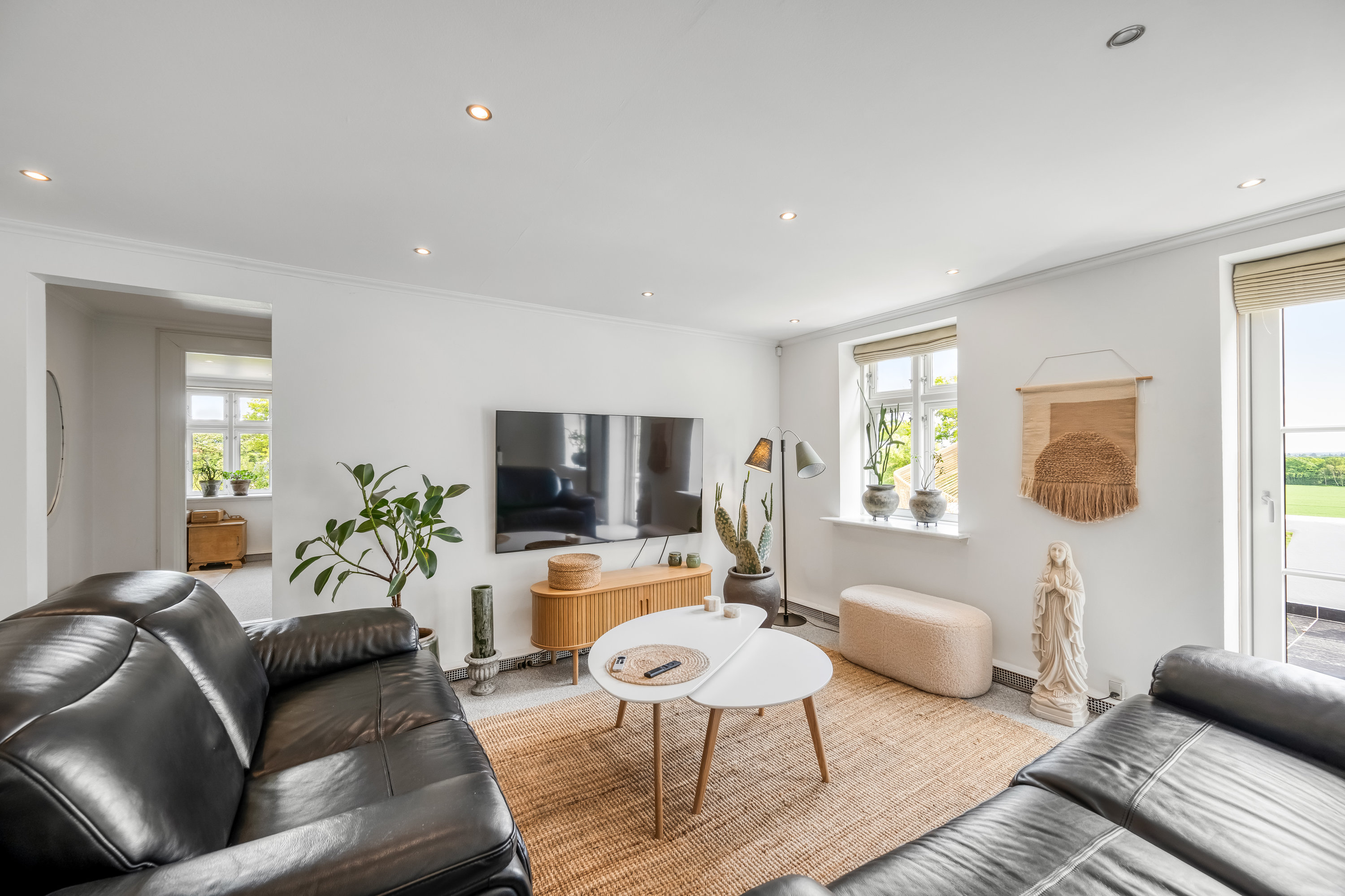 Fremhævet stue billede i fuldskærmstilstand. Billede af Vestergade 46, Borris, 6900 Skjern