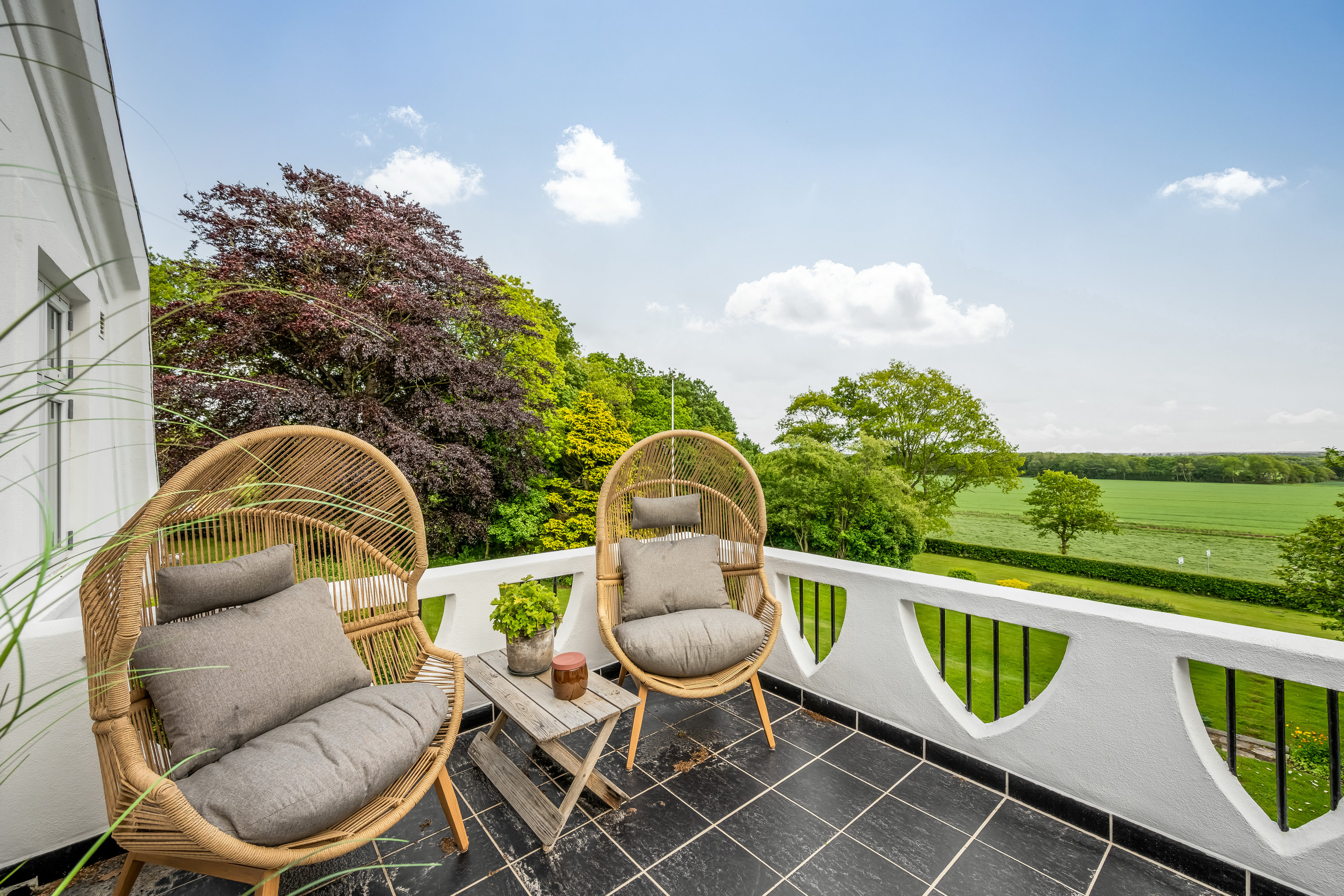 Fremhævet altan billede i fuldskærmstilstand. Billede af Vestergade 46, Borris, 6900 Skjern