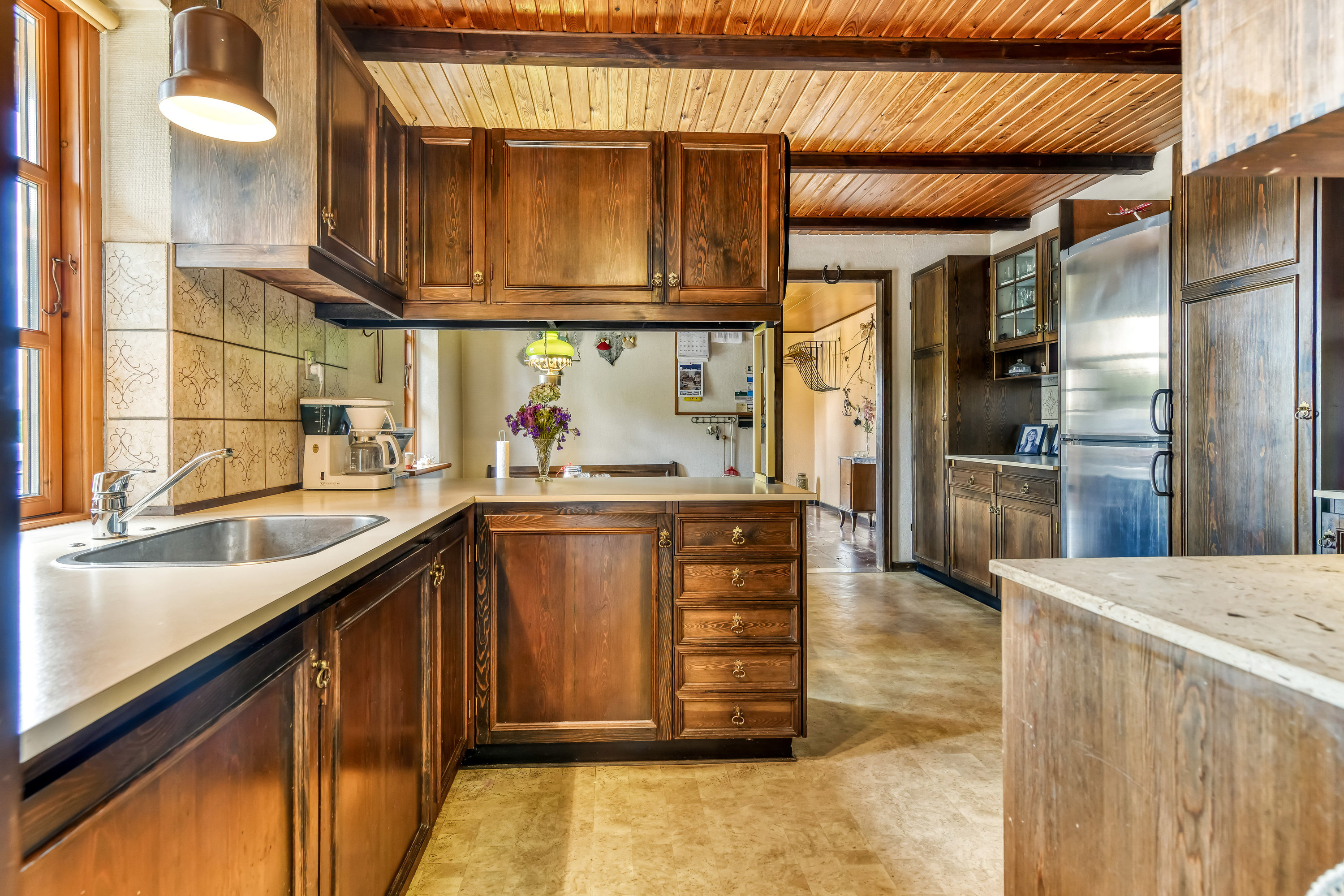 Fremhævet køkken billede i fuldskærmstilstand. Billede af Gødsbølvej 69, Åst, 7184 Vandel