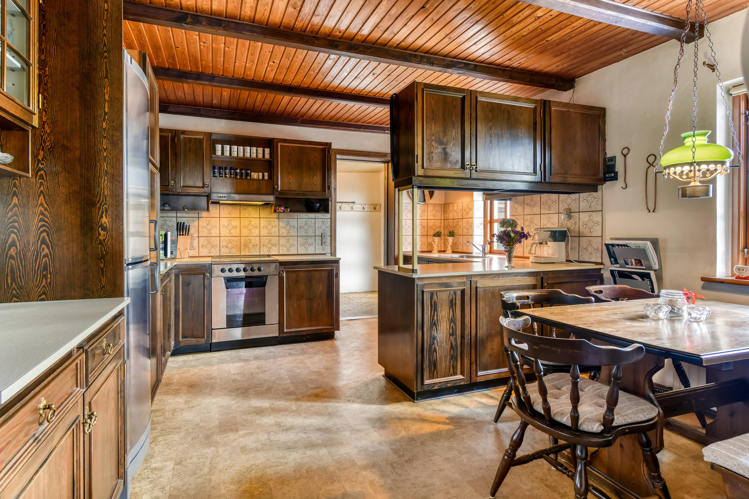 Fremhævet køkken billede i fuldskærmstilstand. Billede af Gødsbølvej 69, Åst, 7184 Vandel