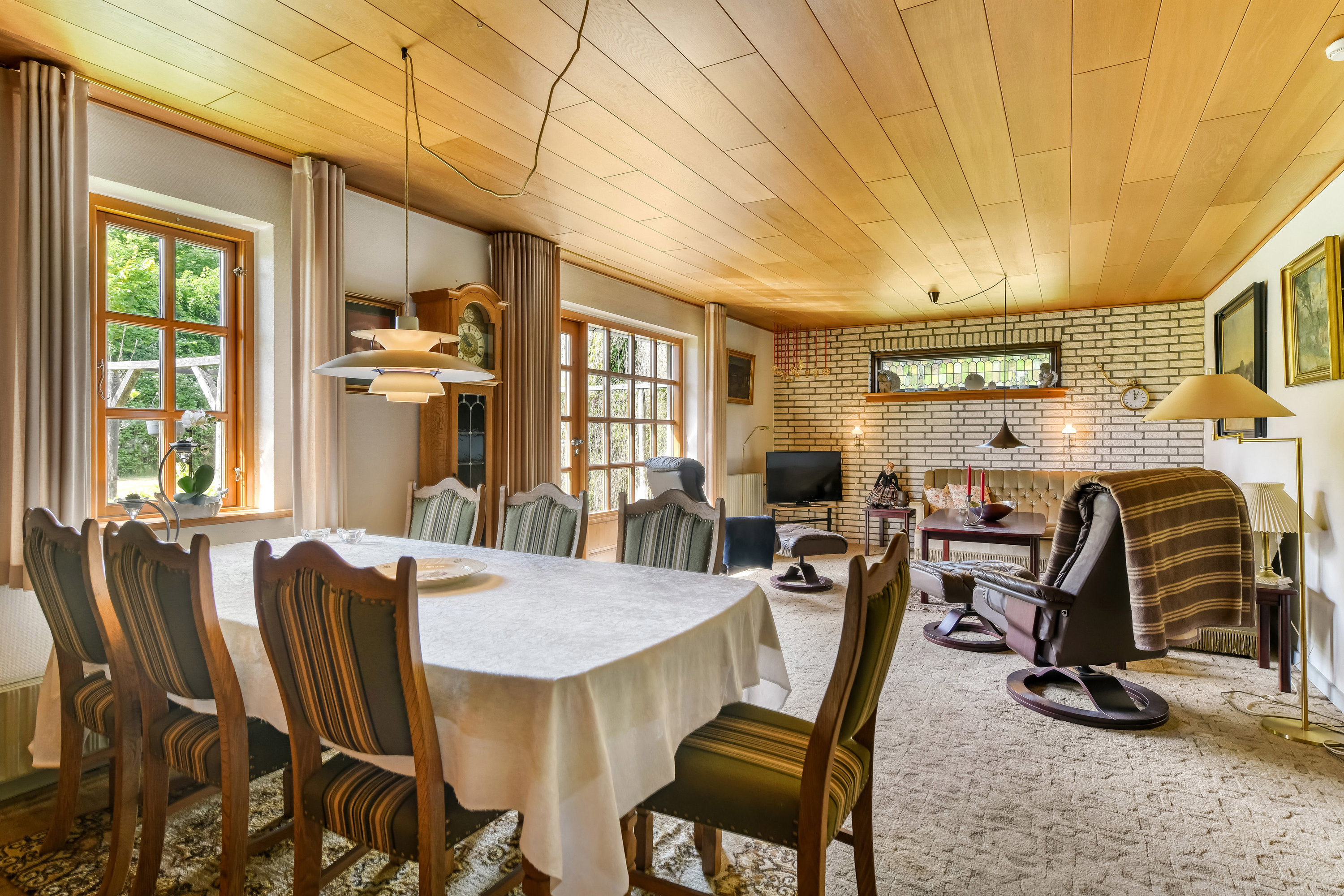 Fremhævet stue billede i fuldskærmstilstand. Billede af Gødsbølvej 69, Åst, 7184 Vandel