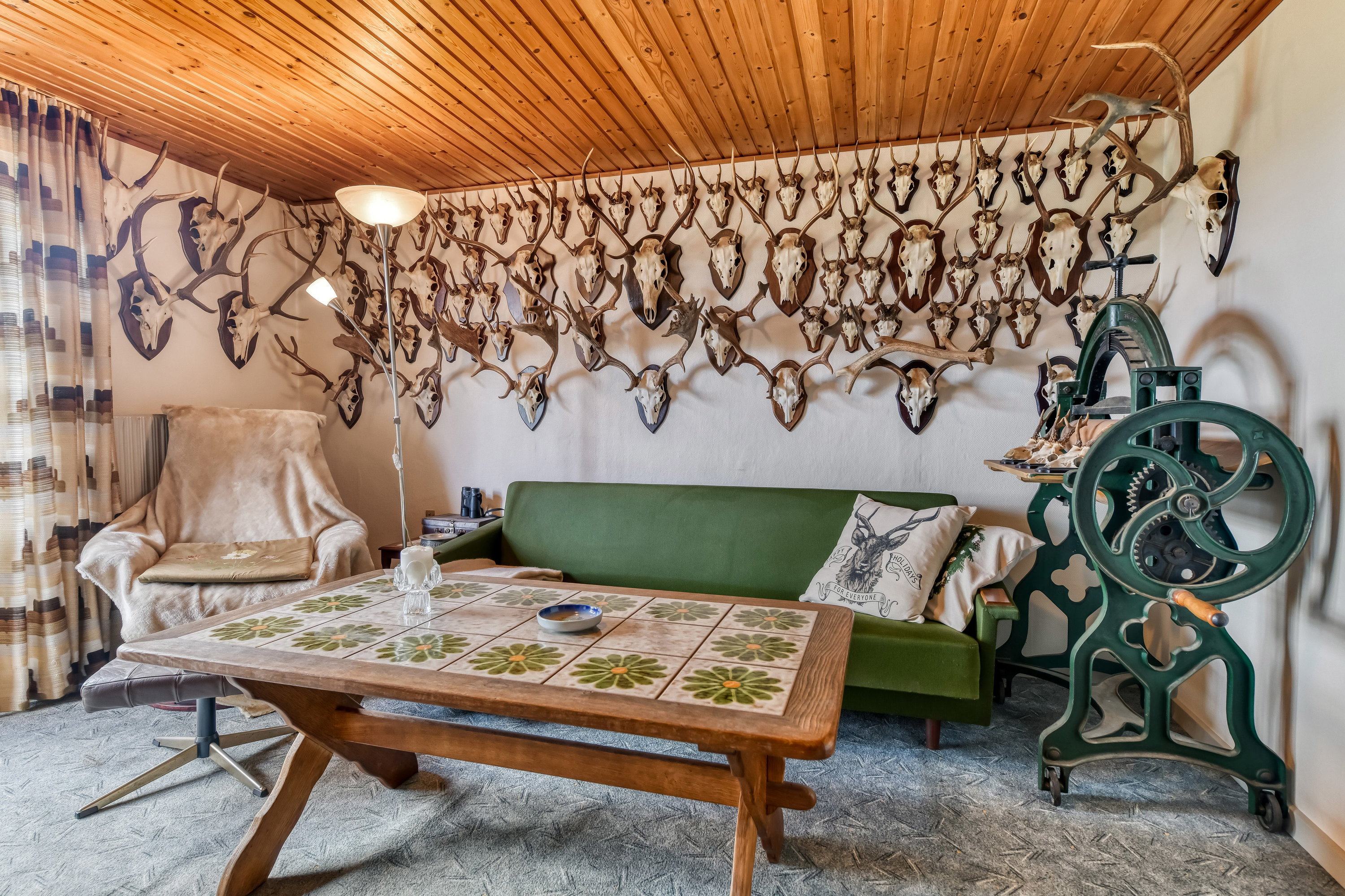 Fremhævet stue billede i fuldskærmstilstand. Billede af Gødsbølvej 69, Åst, 7184 Vandel