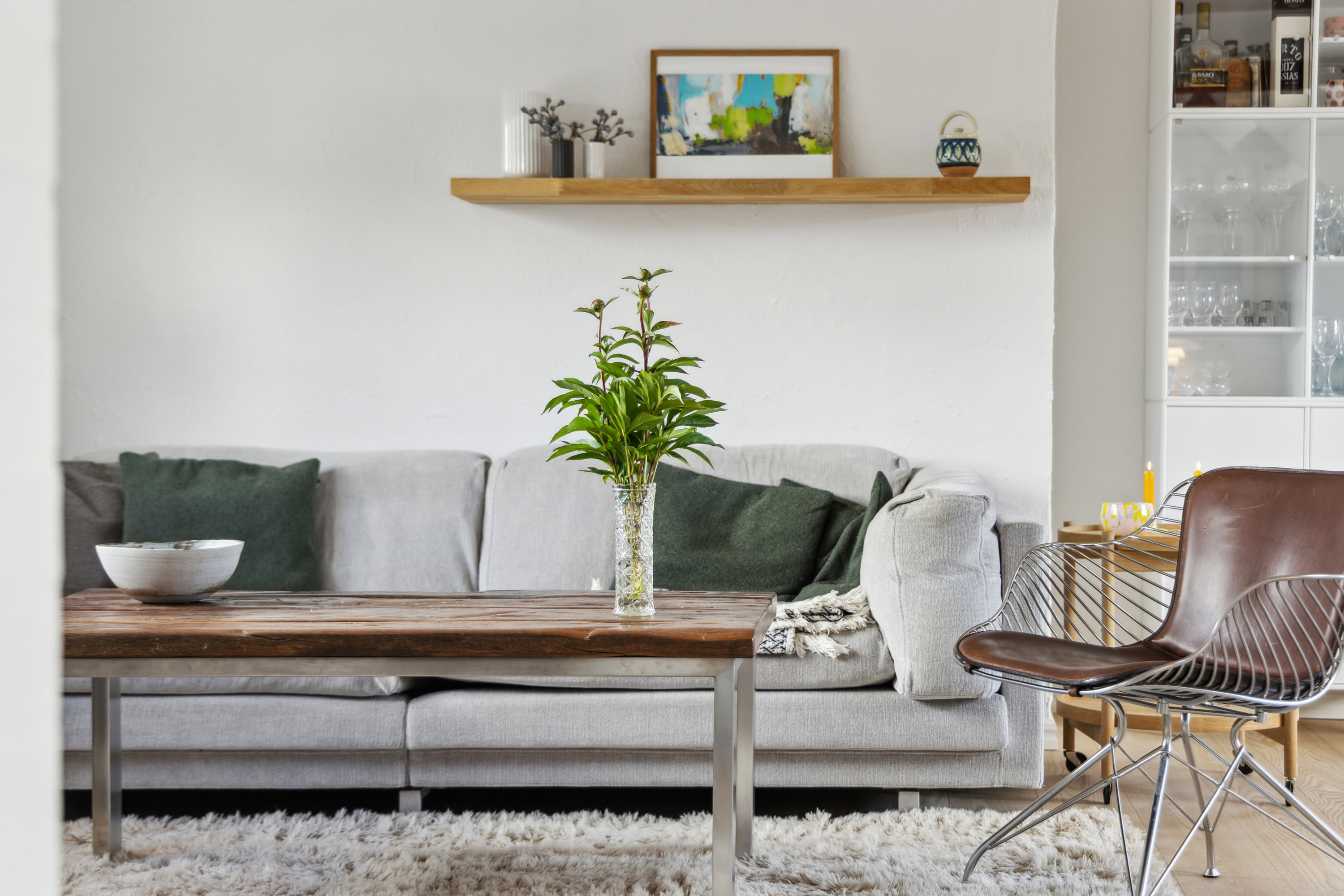 Fremhævet stue billede i fuldskærmstilstand. Billede af Kirkevej 22, 9440 Aabybro