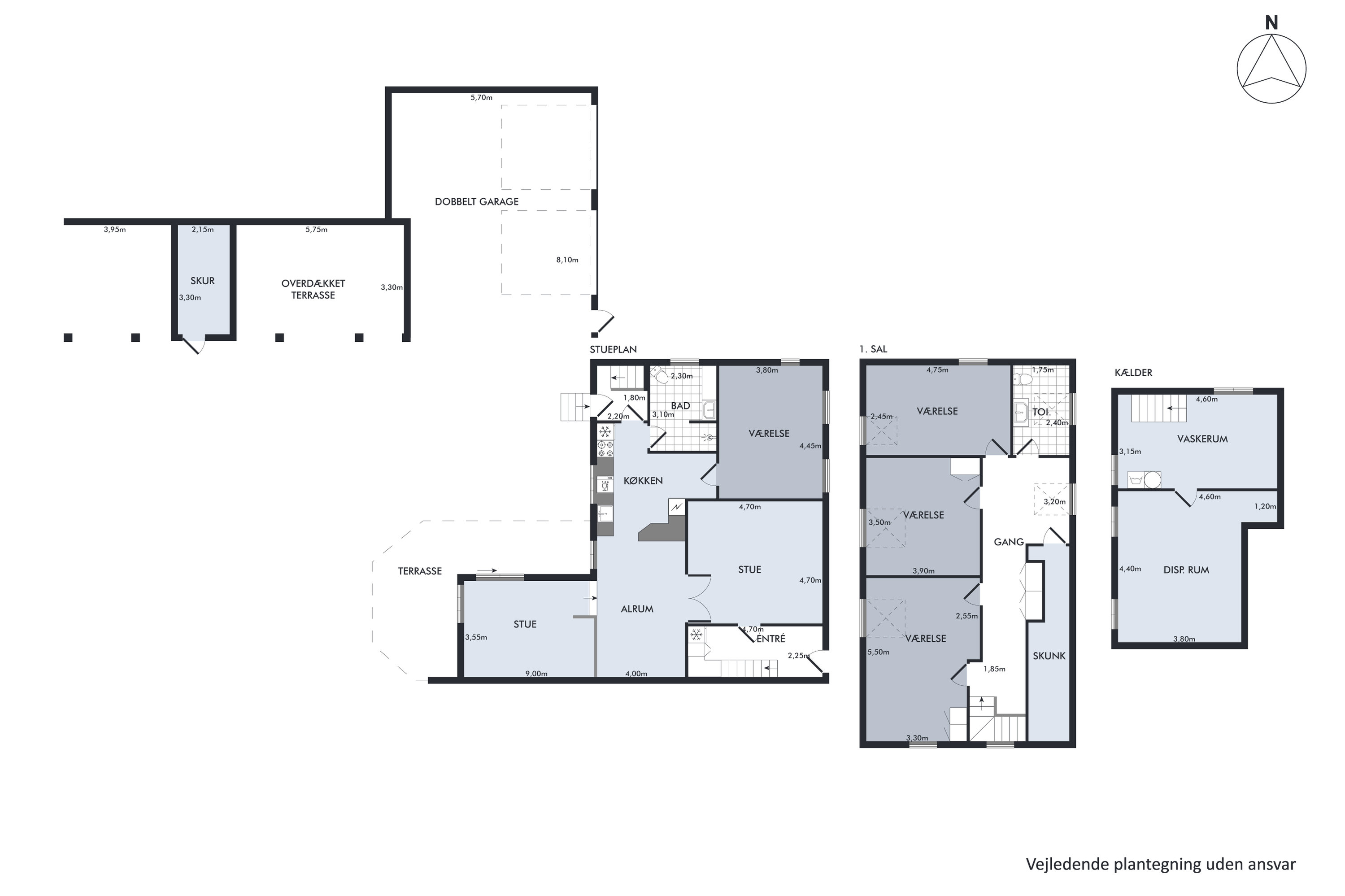 Plantegninger billede af Søndergade 38, 8840 Rødkærsbro