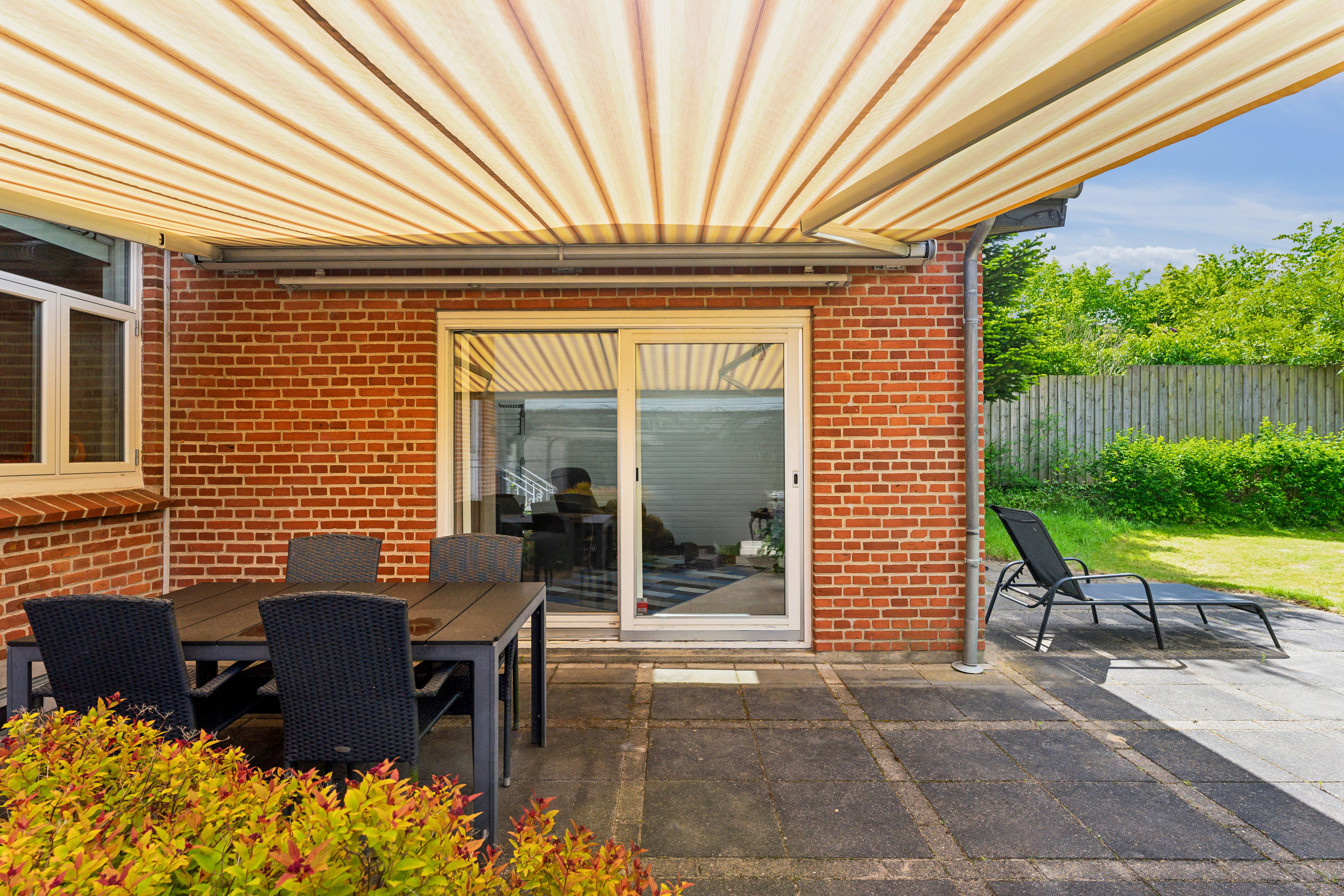 Fremhævet terrasse billede i fuldskærmstilstand. Billede af Søndergade 38, 8840 Rødkærsbro