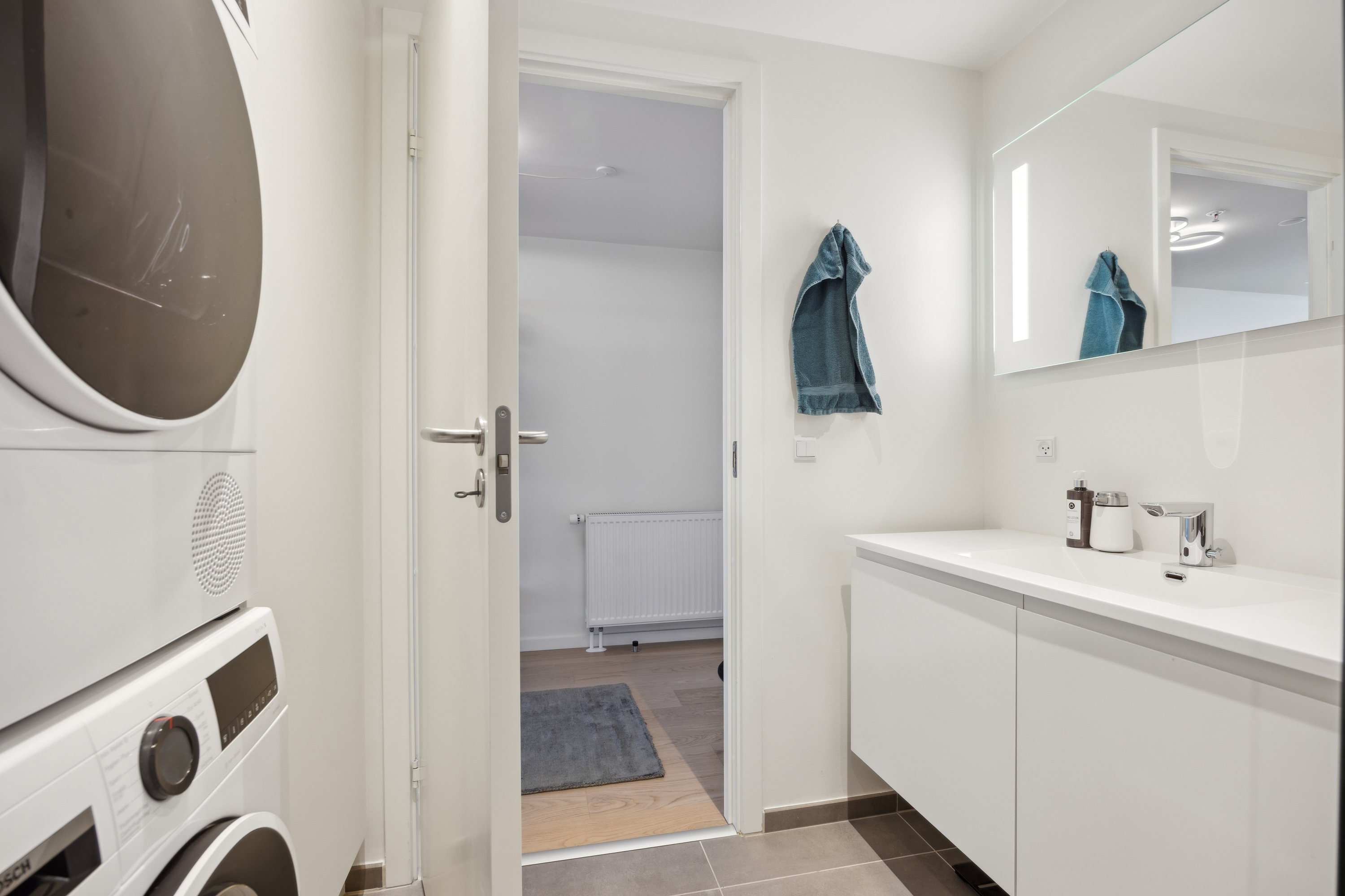 Fremhævet badeværelse billede i fuldskærmstilstand. Billede af Julius Posselts Vej 3A, 6. 2., 9400 Nørresundby