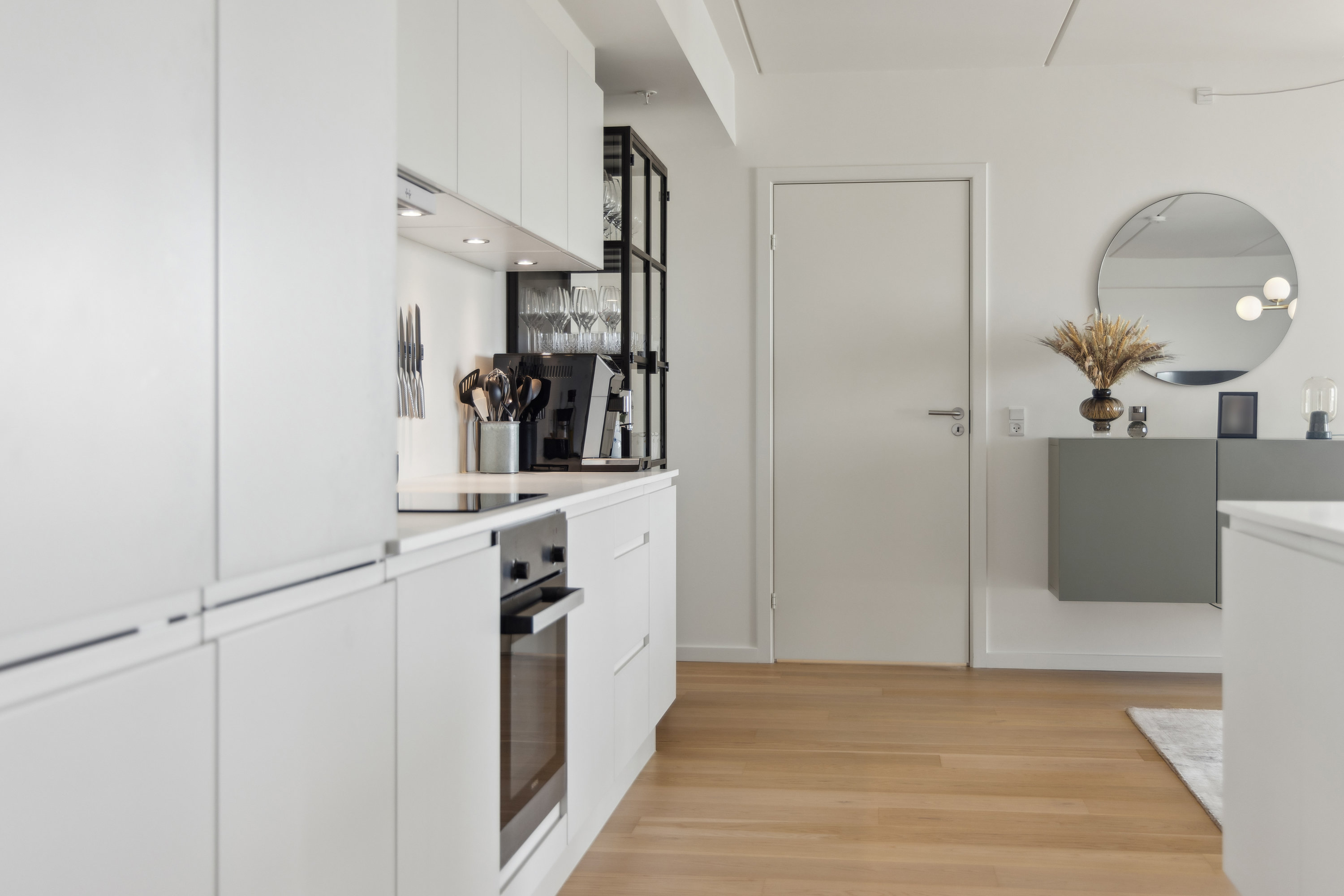 Fremhævet køkken billede i fuldskærmstilstand. Billede af Julius Posselts Vej 3A, 6. 2., 9400 Nørresundby