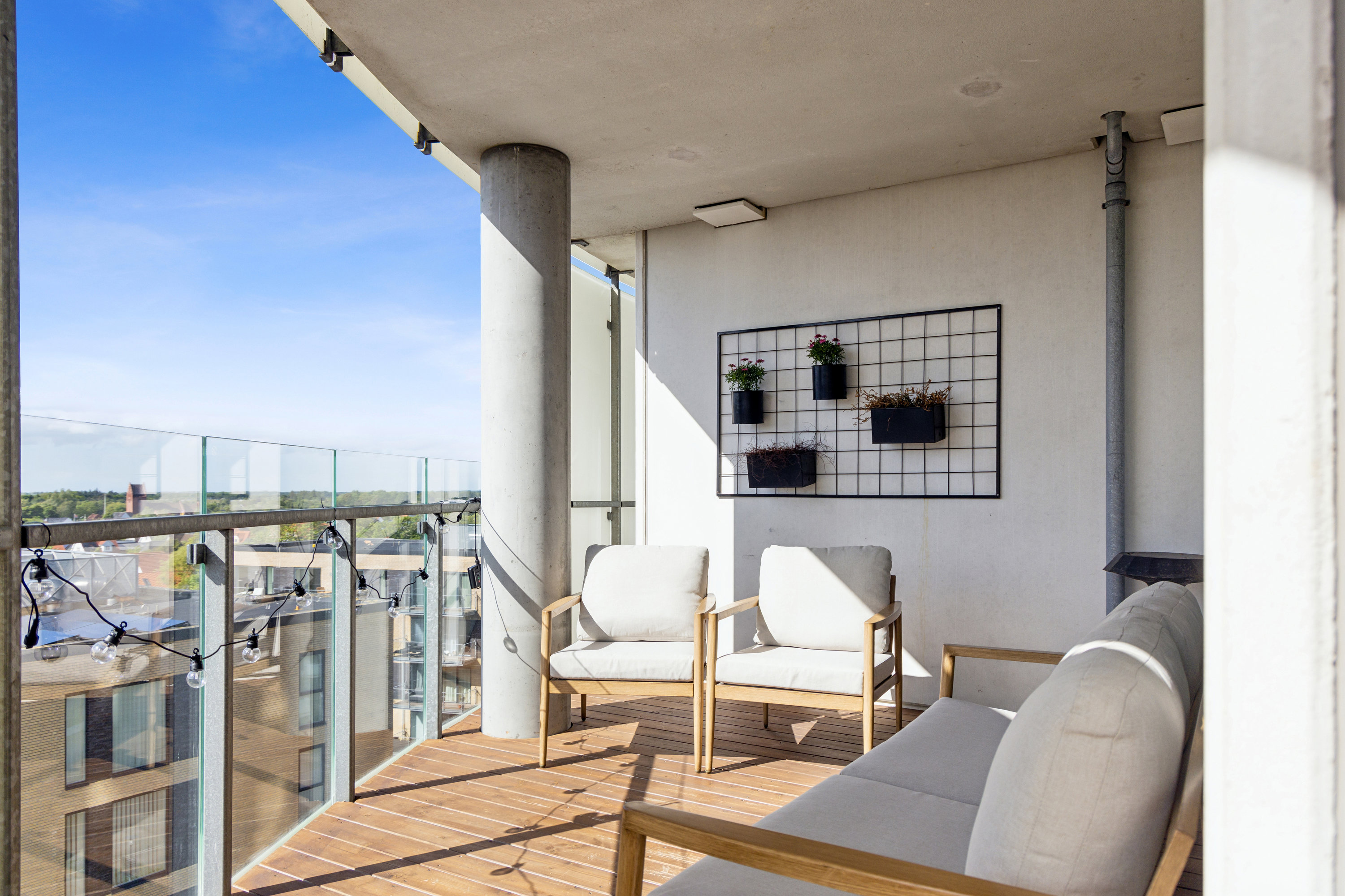 Miniaturebillede 2: altan. Billede af Julius Posselts Vej 3A, 6. 2., 9400 Nørresundby