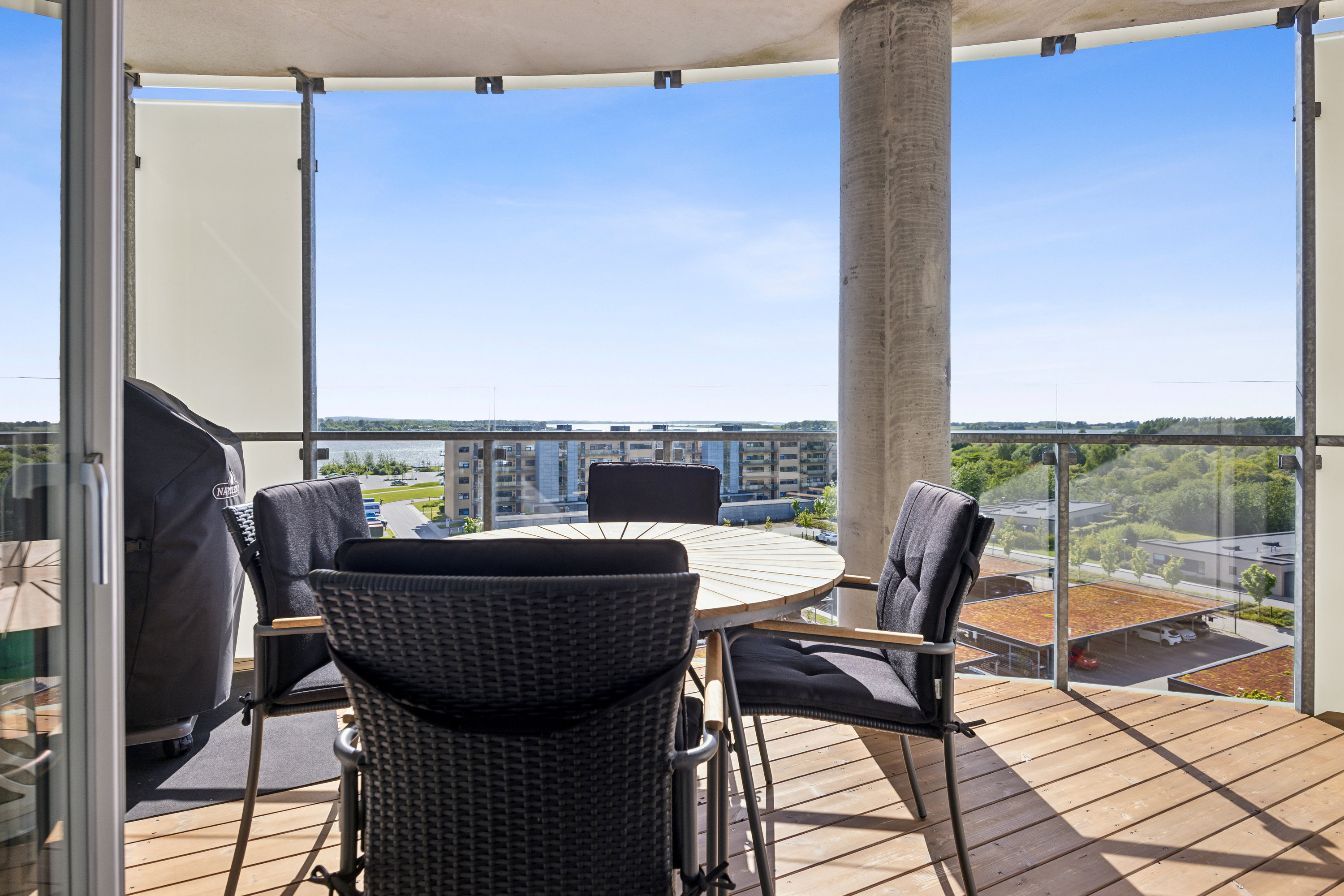 Miniaturebillede 1: terrasse. Billede af Julius Posselts Vej 3A, 6. 2., 9400 Nørresundby