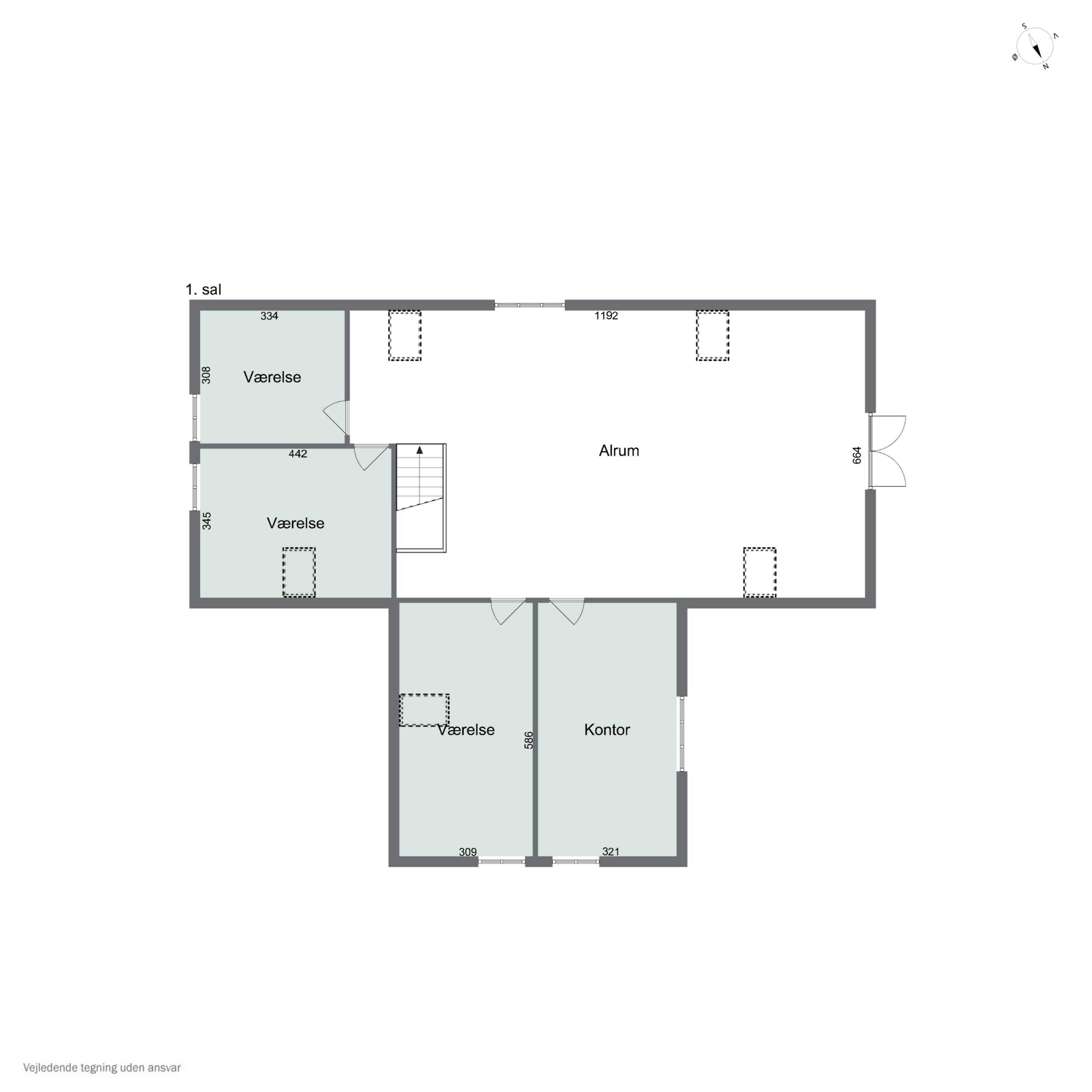 Plantegninger billede af Ny Hagestedvej 61, Ny Hagested, 4532 Gislinge