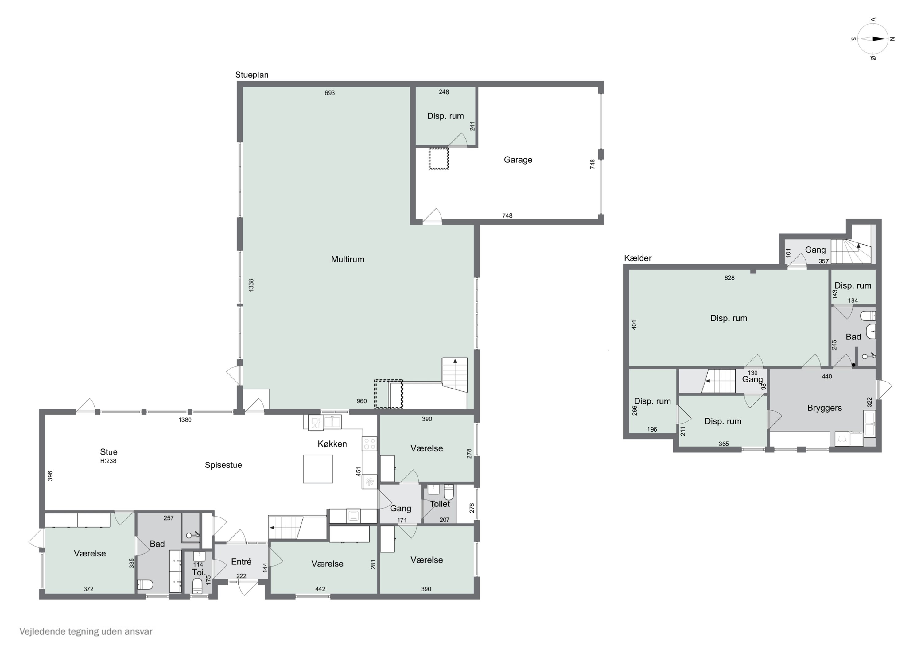 Plantegninger billede af Frejasvej 9, 9870 Sindal