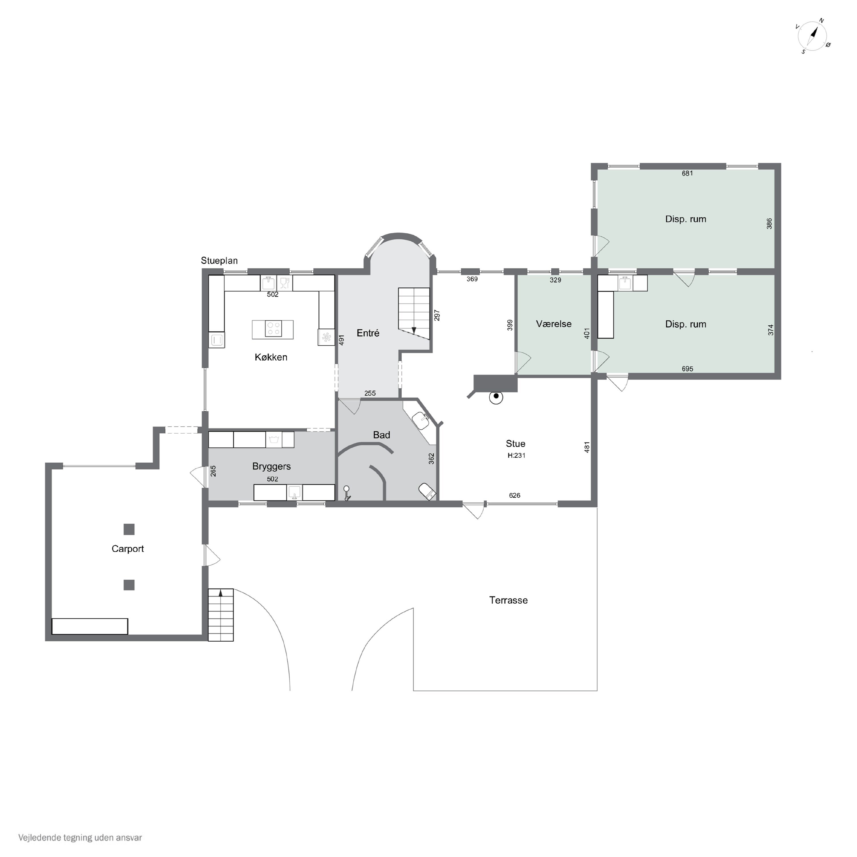 Plantegninger billede af Frølundevej 80, Frølunde, 4220 Korsør