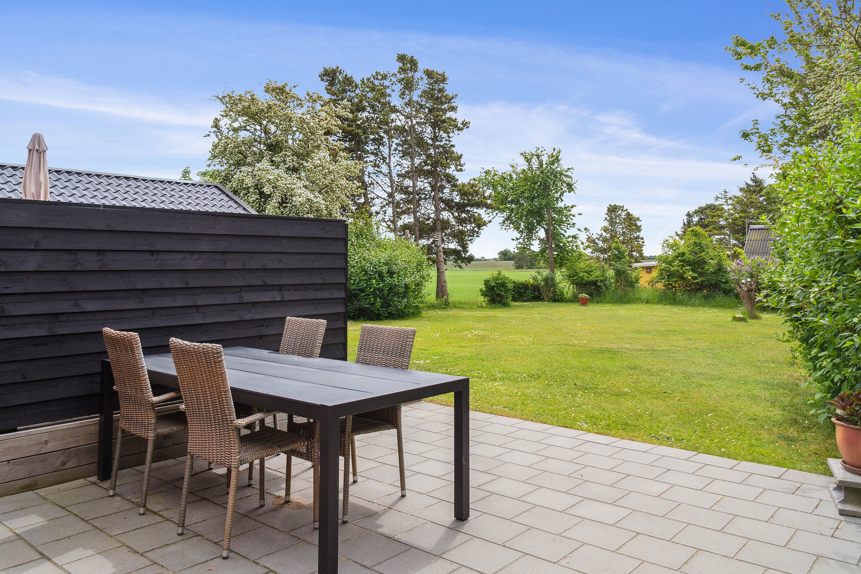 Fremhævet terrasse billede i fuldskærmstilstand. Billede af Spættevej 37, St Kongsmark, 4200 Slagelse