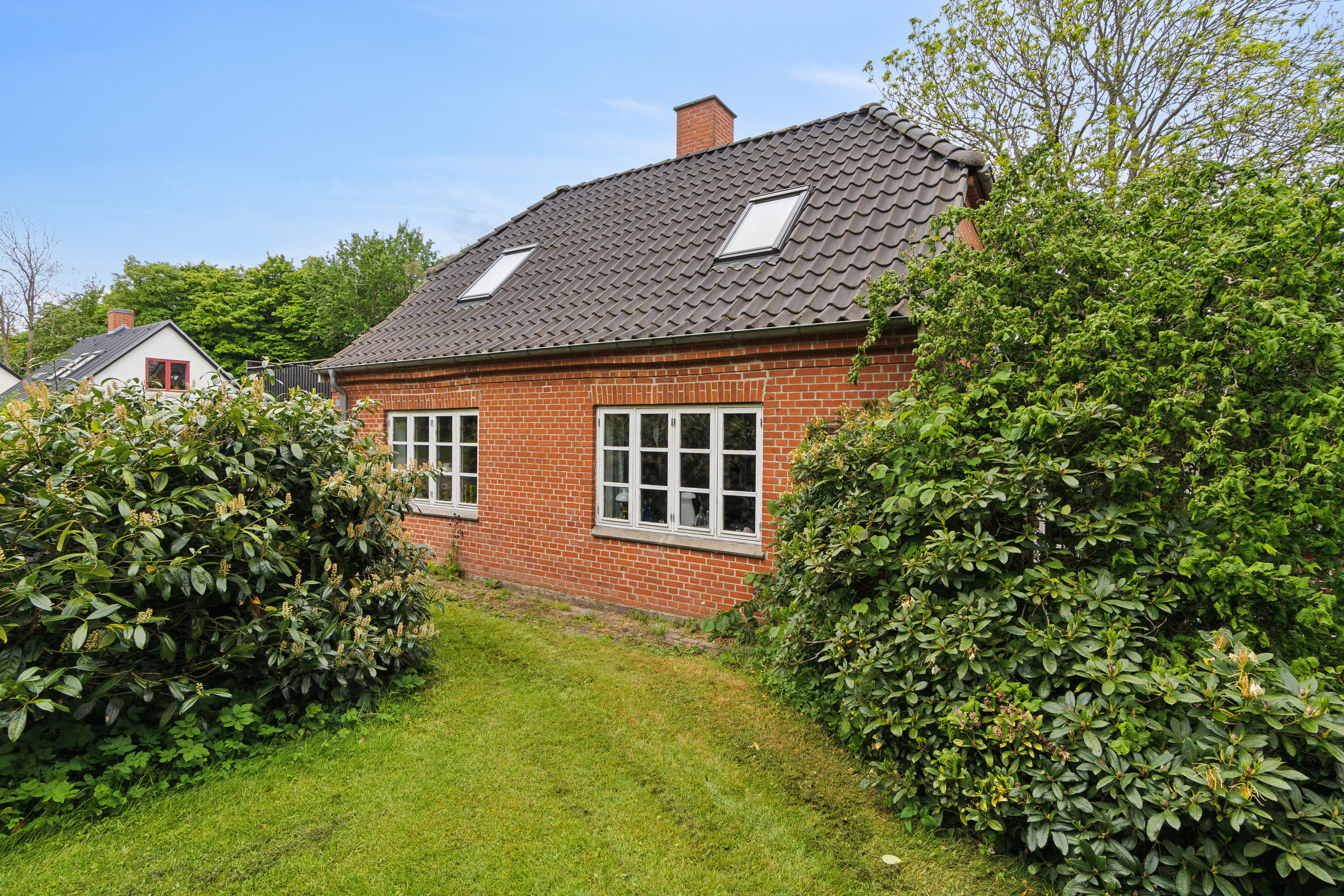Fremhævet set fra haven billede i fuldskærmstilstand. Billede af Tvorupvej 38, Tvorup, 7700 Thisted