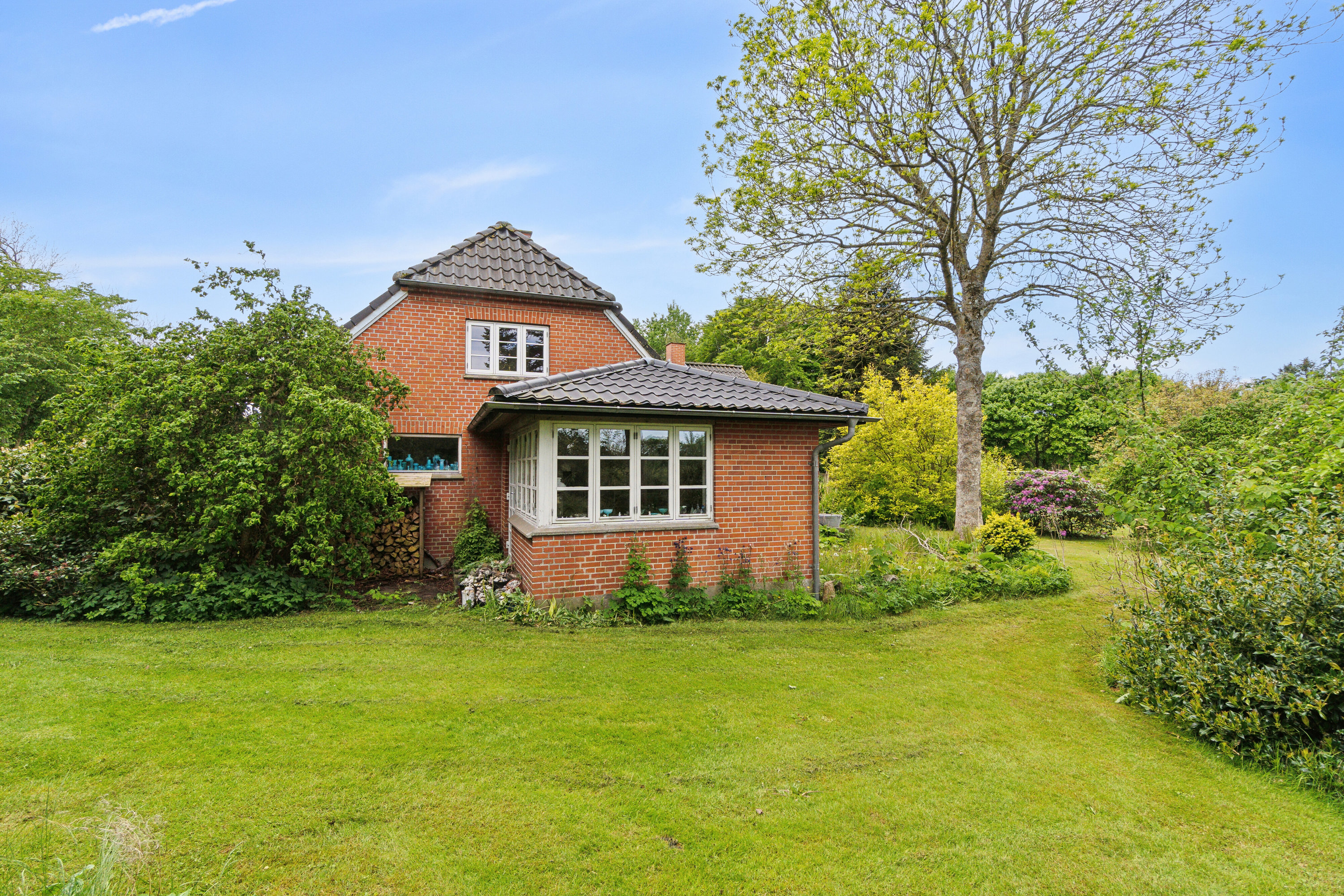 Fremhævet set fra haven billede i fuldskærmstilstand. Billede af Tvorupvej 38, Tvorup, 7700 Thisted