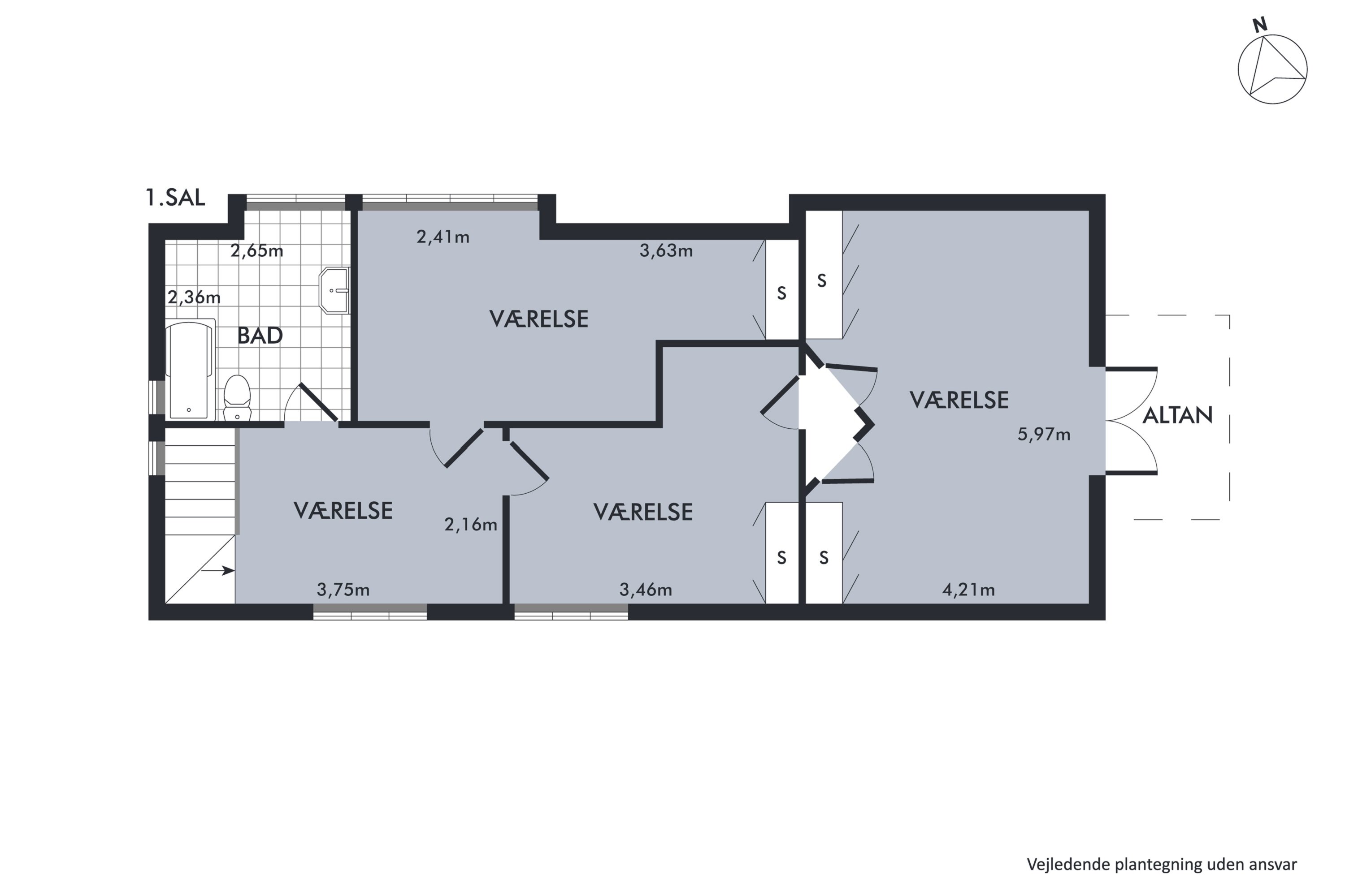 Plantegninger billede af Astrupvej 17, Mesballe, 8550 Ryomgård