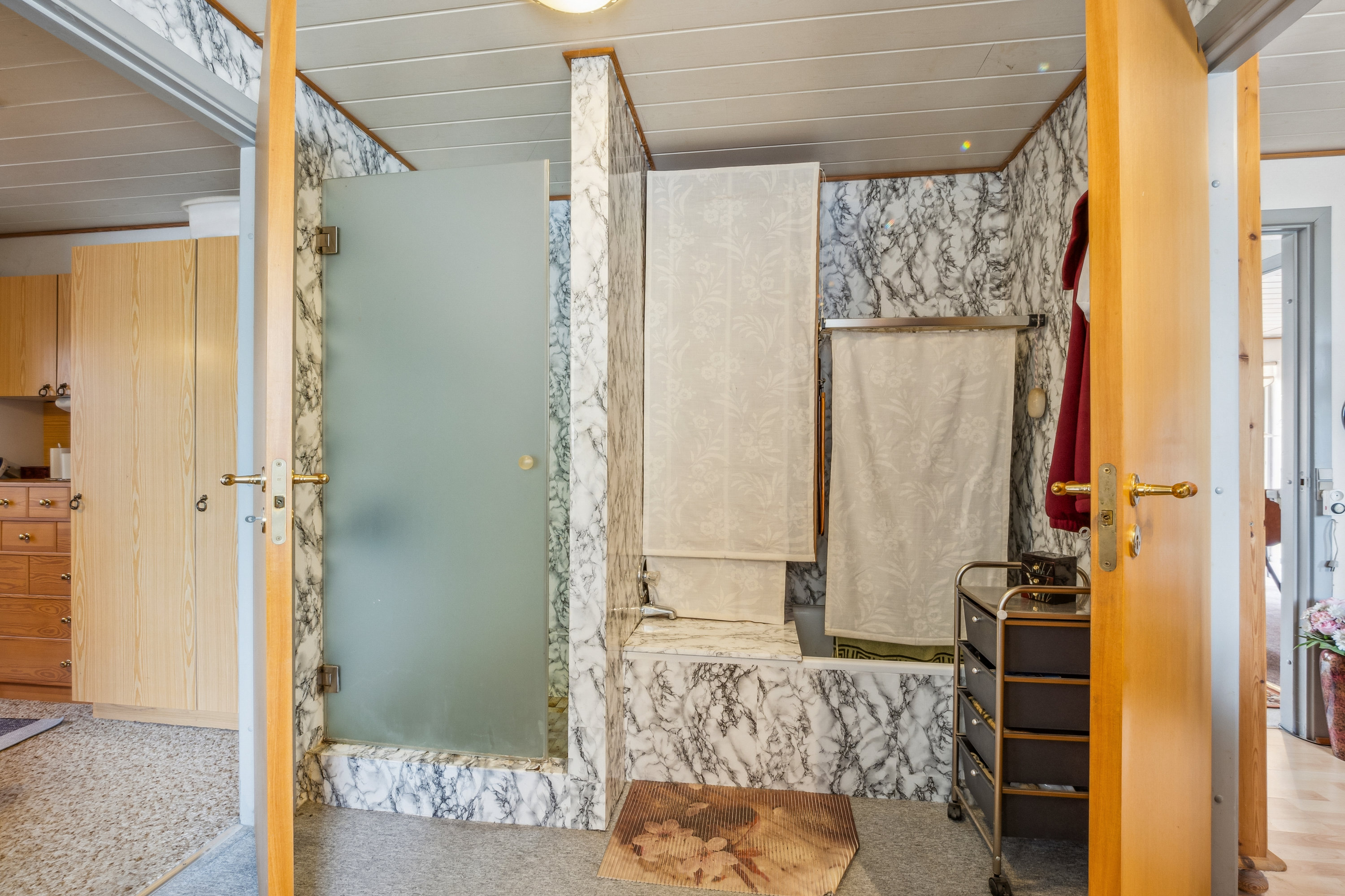 Fremhævet badeværelse billede i fuldskærmstilstand. Billede af Villaparken 6, Balling, 7860 Spøttrup