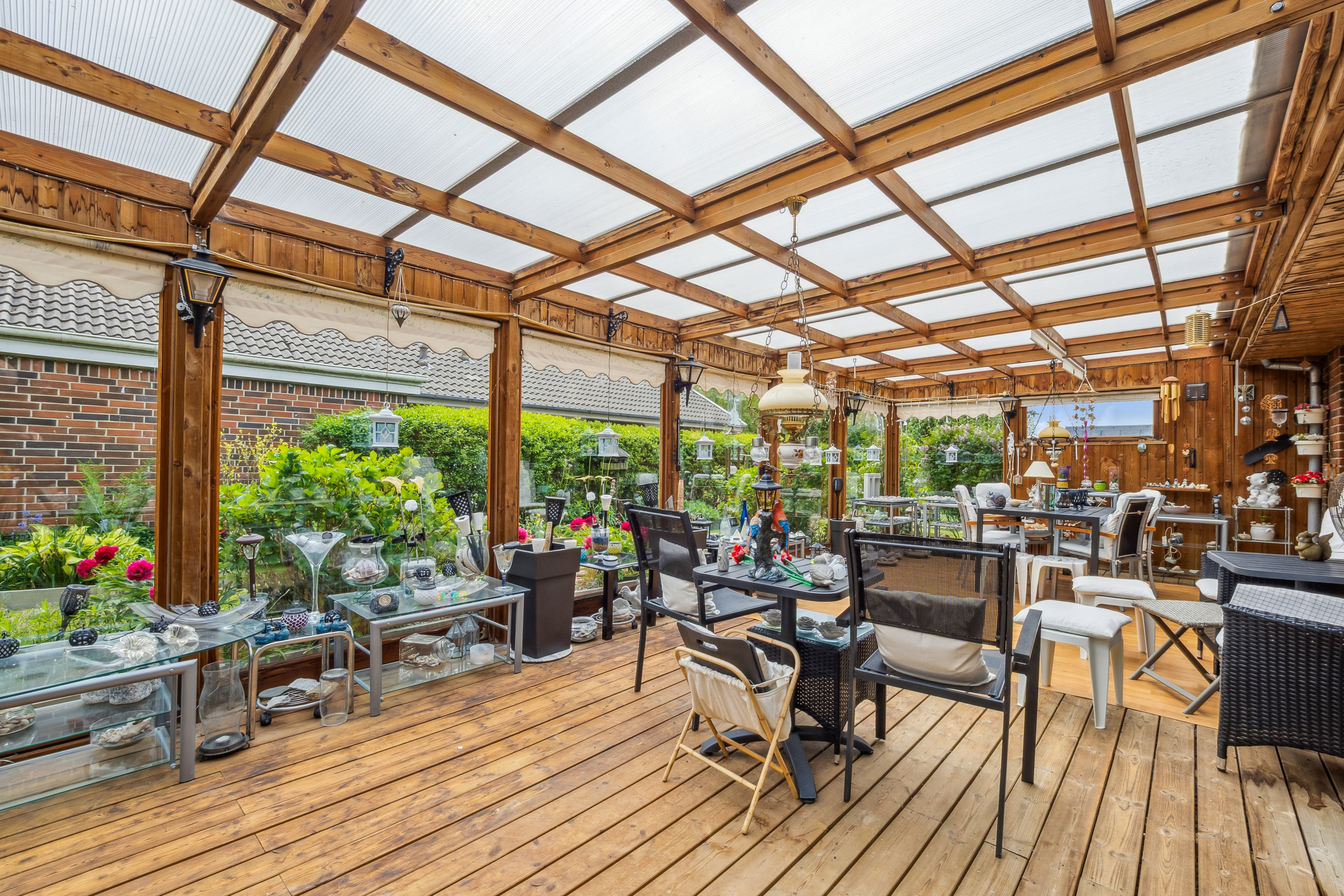 Fremhævet udestue billede i fuldskærmstilstand. Billede af Villaparken 6, Balling, 7860 Spøttrup