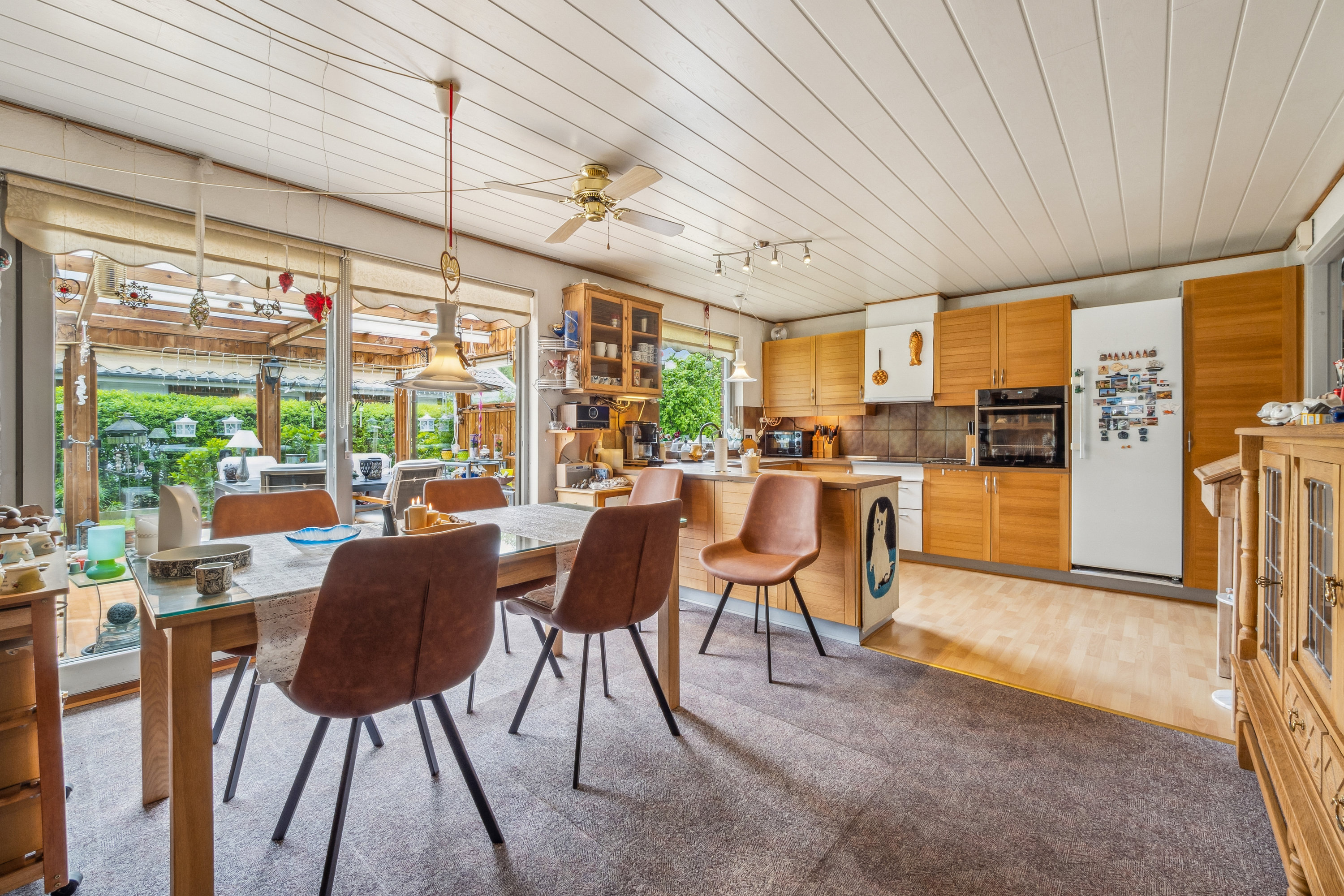 Fremhævet spisestue billede i fuldskærmstilstand. Billede af Villaparken 6, Balling, 7860 Spøttrup