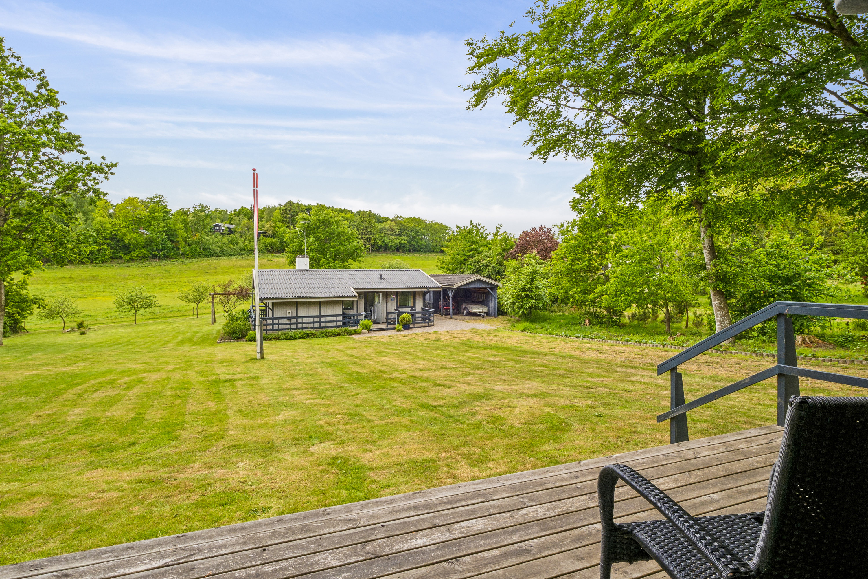 Fremhævet have billede i fuldskærmstilstand. Billede af Ildervej 9, Hostrup, 7860 Spøttrup