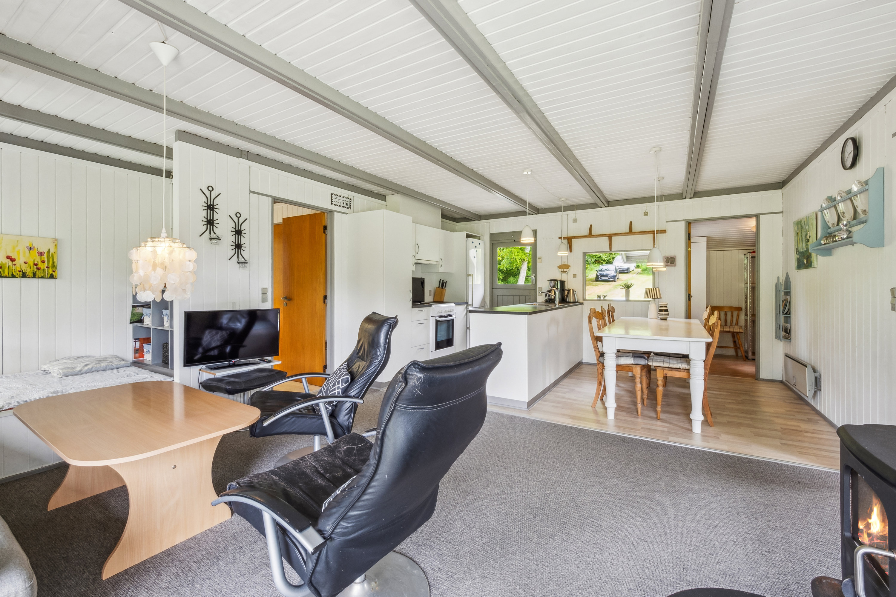 Fremhævet stue billede i fuldskærmstilstand. Billede af Ildervej 9, Hostrup, 7860 Spøttrup