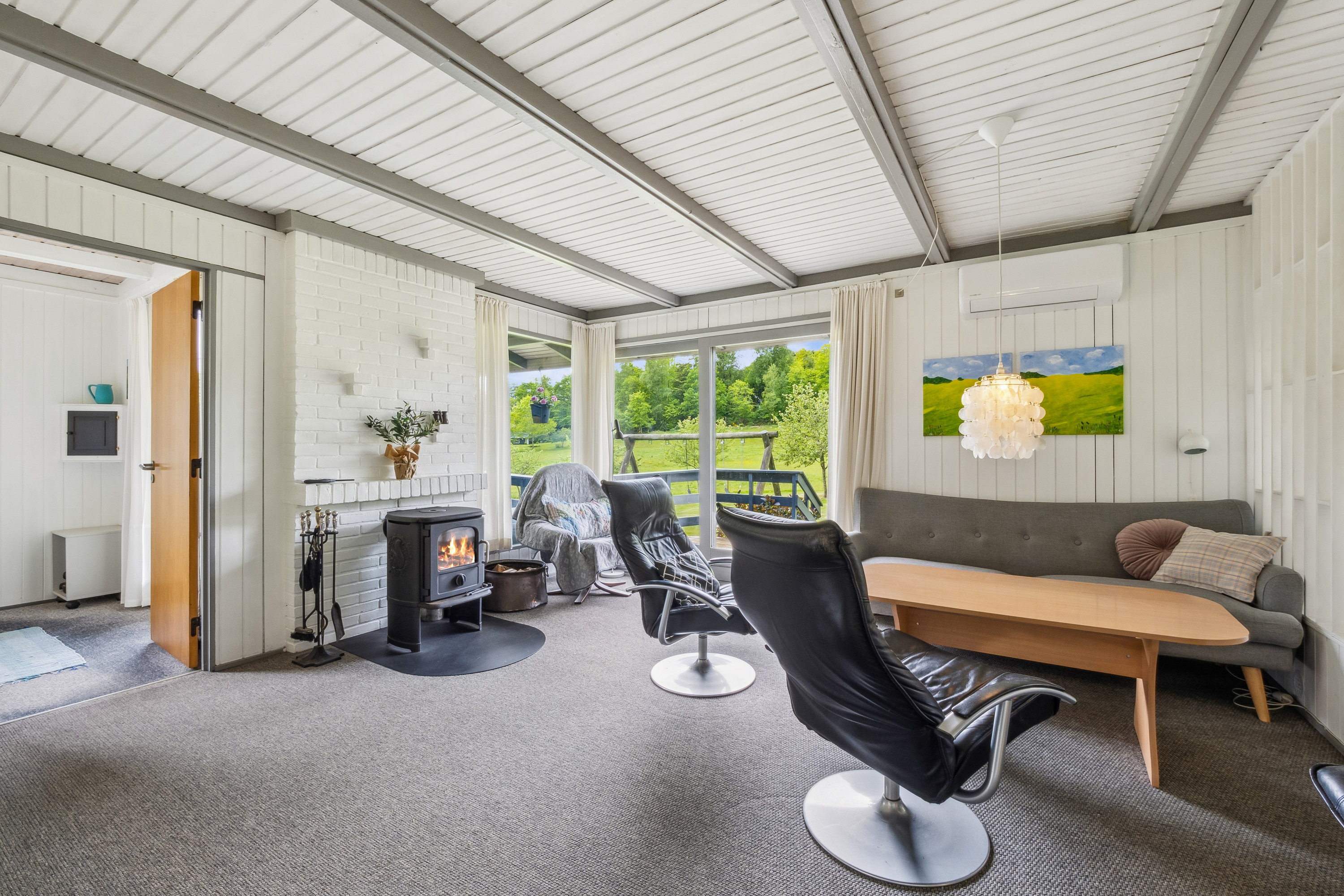 Fremhævet stue billede i fuldskærmstilstand. Billede af Ildervej 9, Hostrup, 7860 Spøttrup