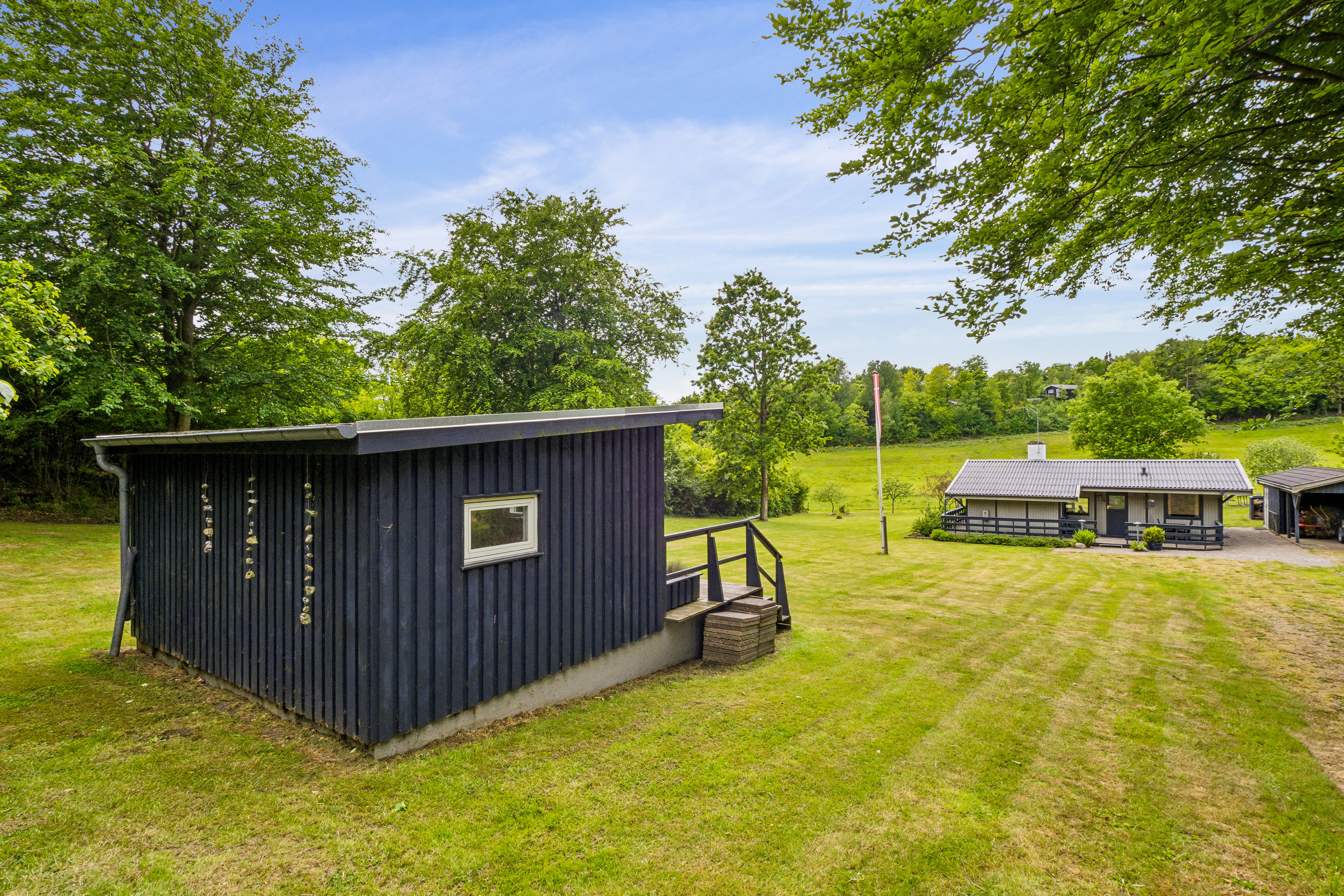 Fremhævet have billede i fuldskærmstilstand. Billede af Ildervej 9, Hostrup, 7860 Spøttrup