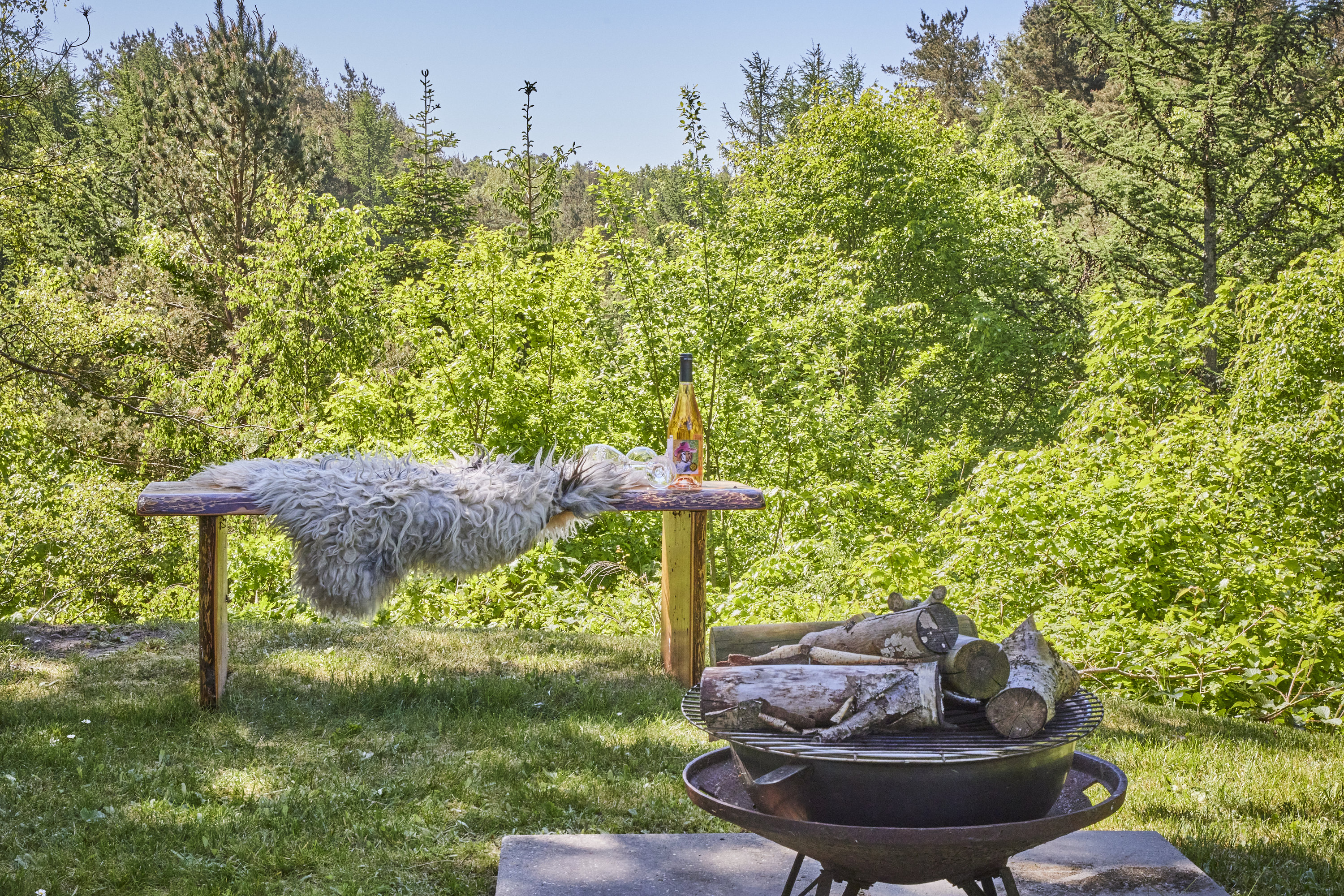 Fremhævet bålplads billede i fuldskærmstilstand. Billede af Holmekollen 8, Voervadsbro, 8660 Skanderborg