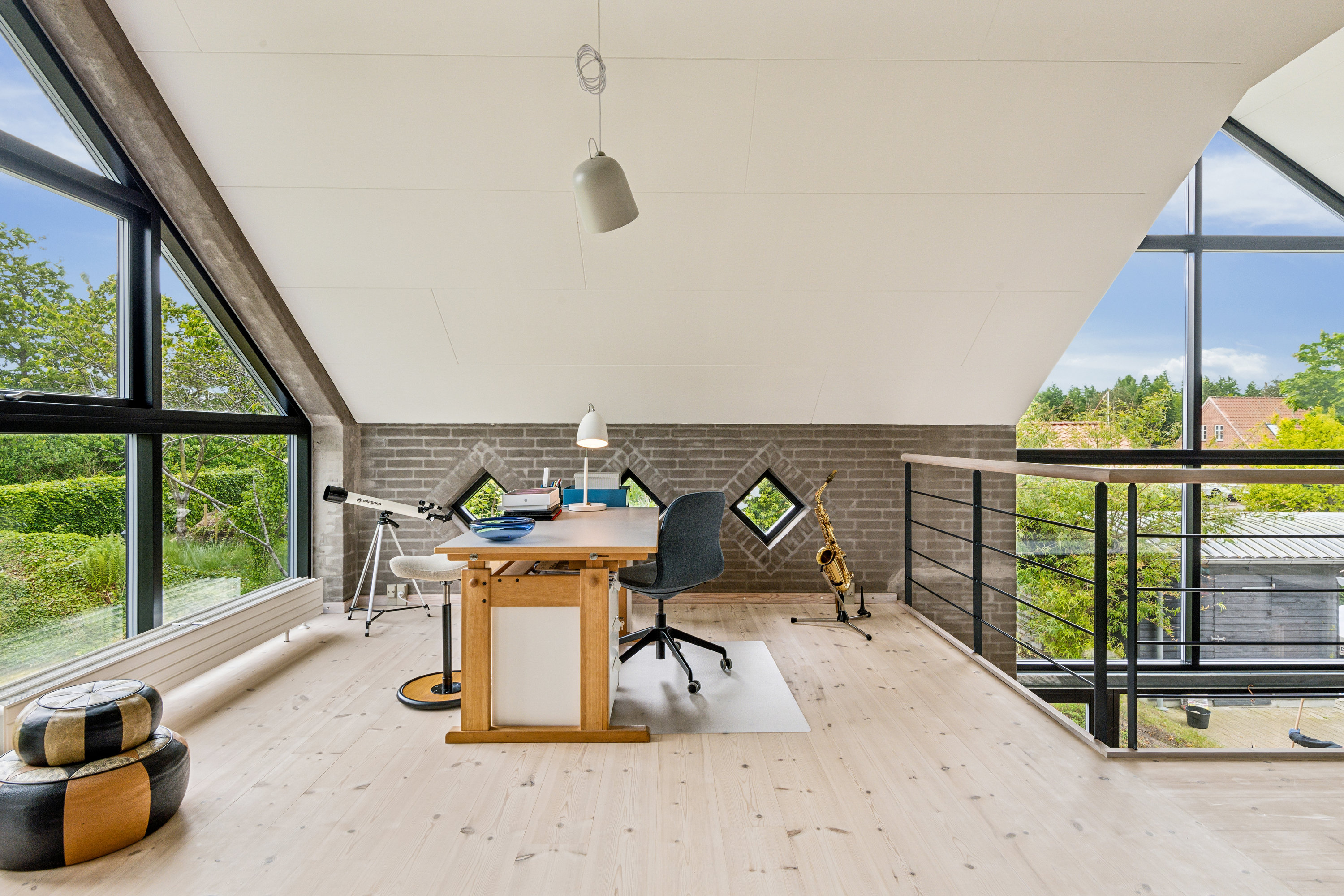 Fremhævet stue billede i fuldskærmstilstand. Billede af Stentoften 72, Rebild, 9520 Skørping