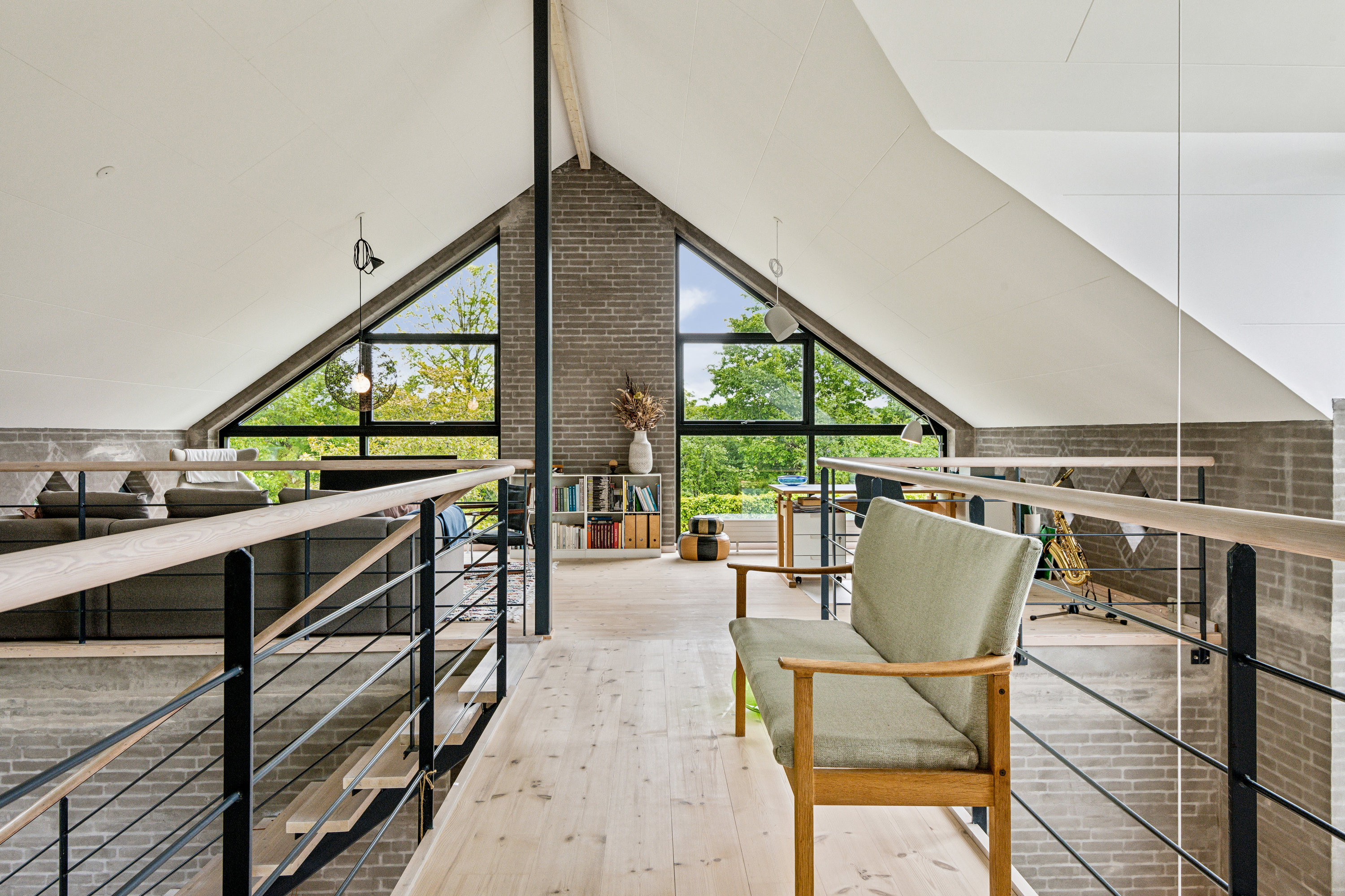 Fremhævet gangbro billede i fuldskærmstilstand. Billede af Stentoften 72, Rebild, 9520 Skørping