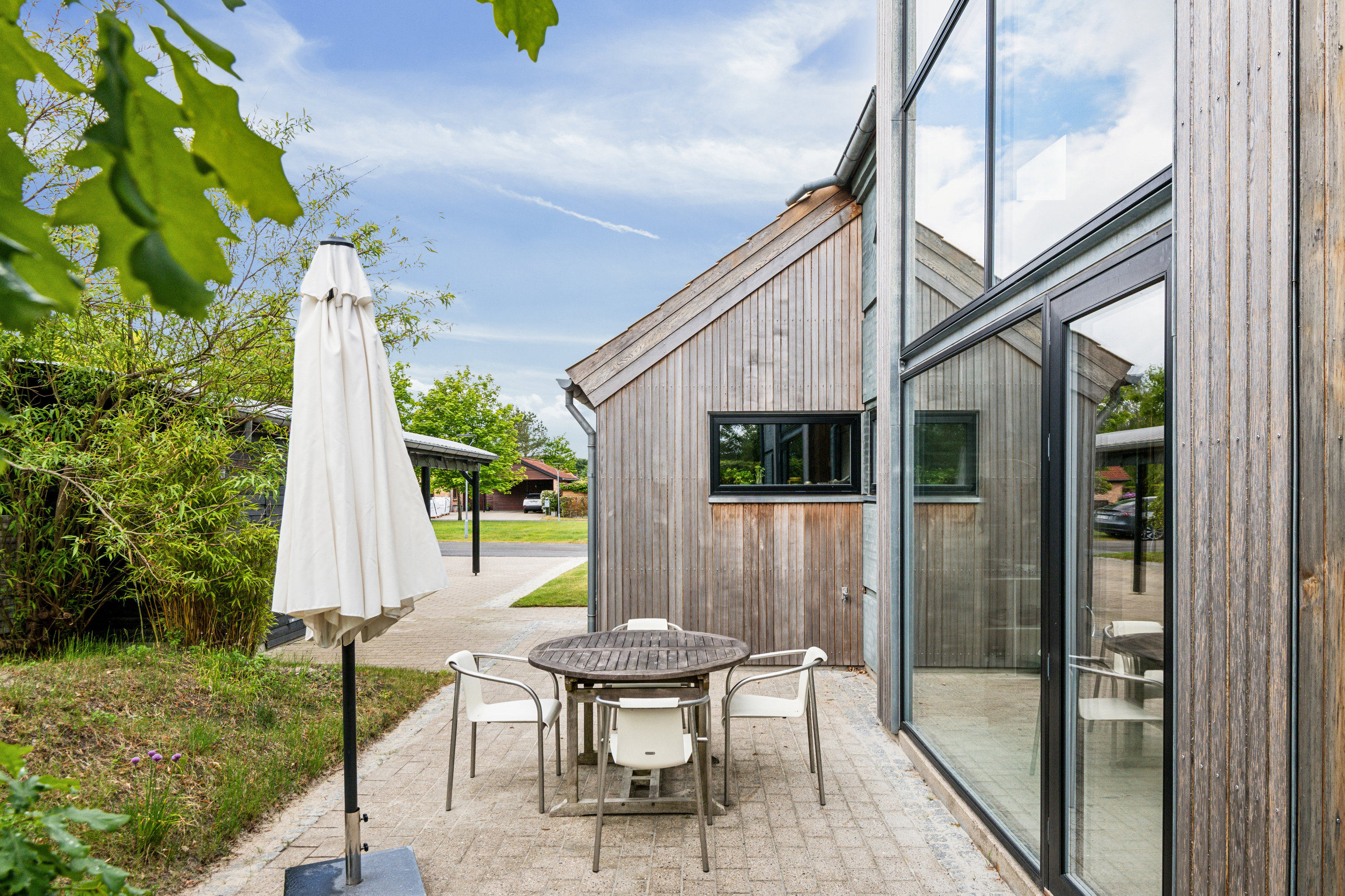 Fremhævet terrasse billede i fuldskærmstilstand. Billede af Stentoften 72, Rebild, 9520 Skørping