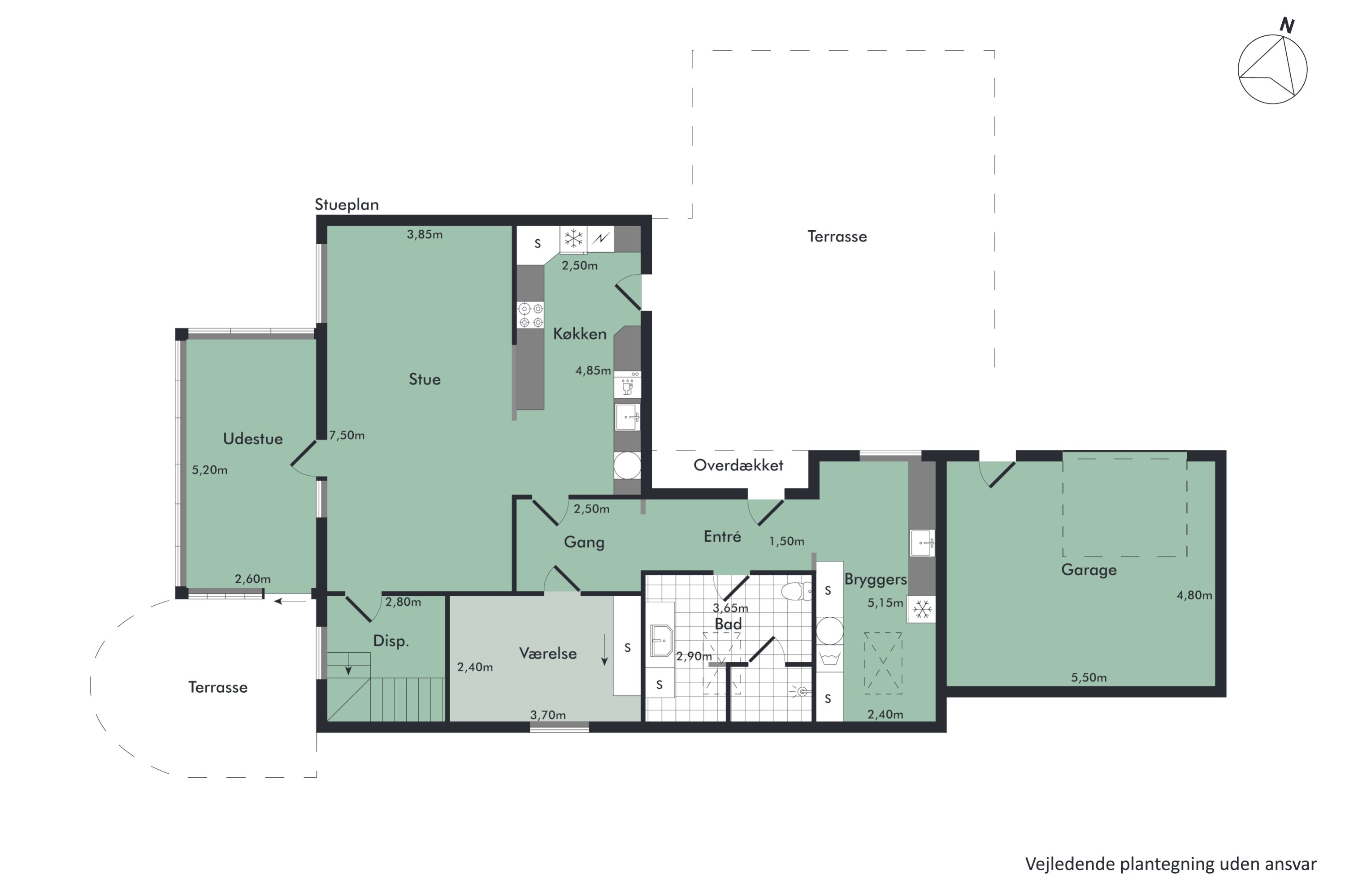 Plantegninger billede af Schmidtsvej 17, Farstrup, 9240 Nibe