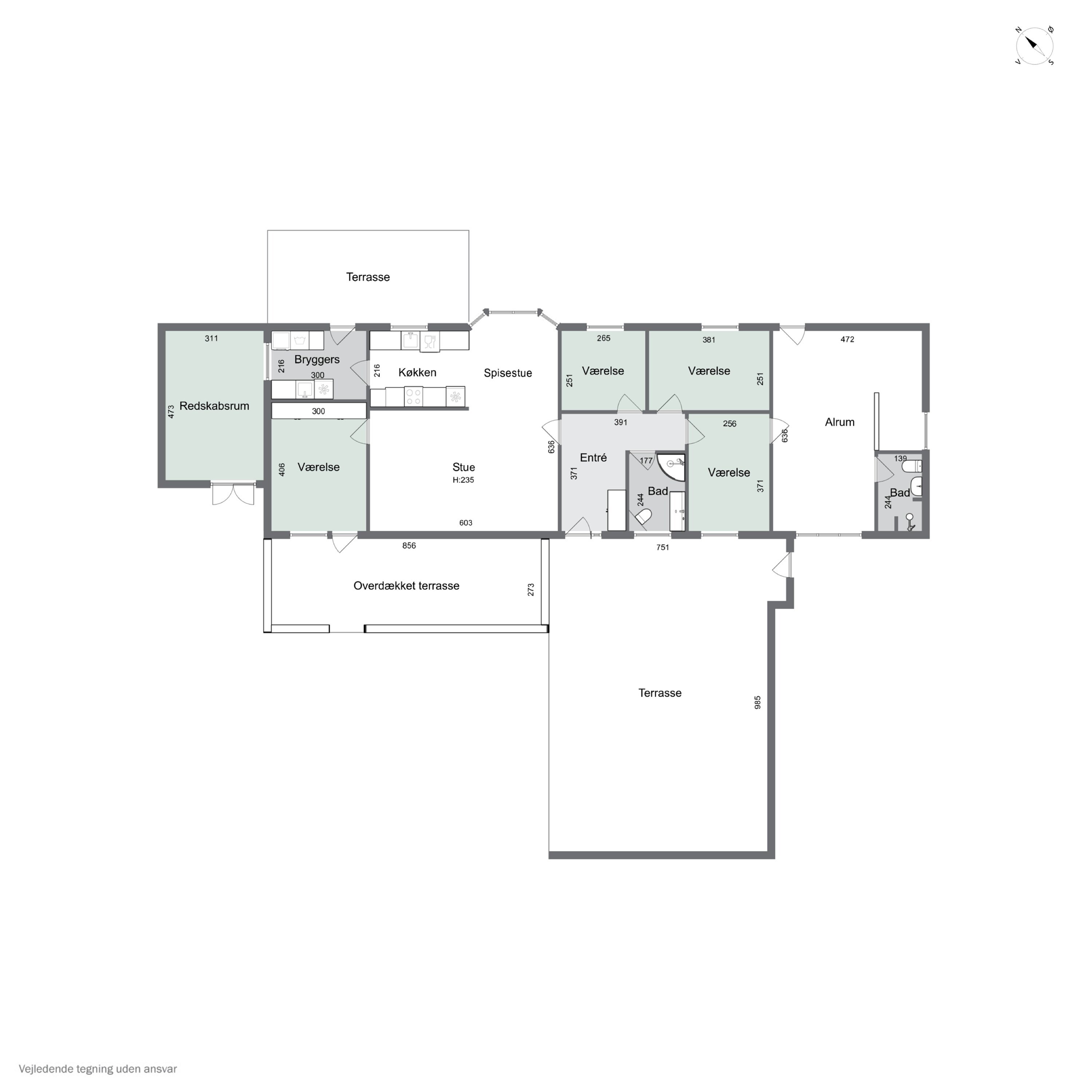 Plantegninger billede af Brødemosevej 84B, Asserbo, 3300 Frederiksværk