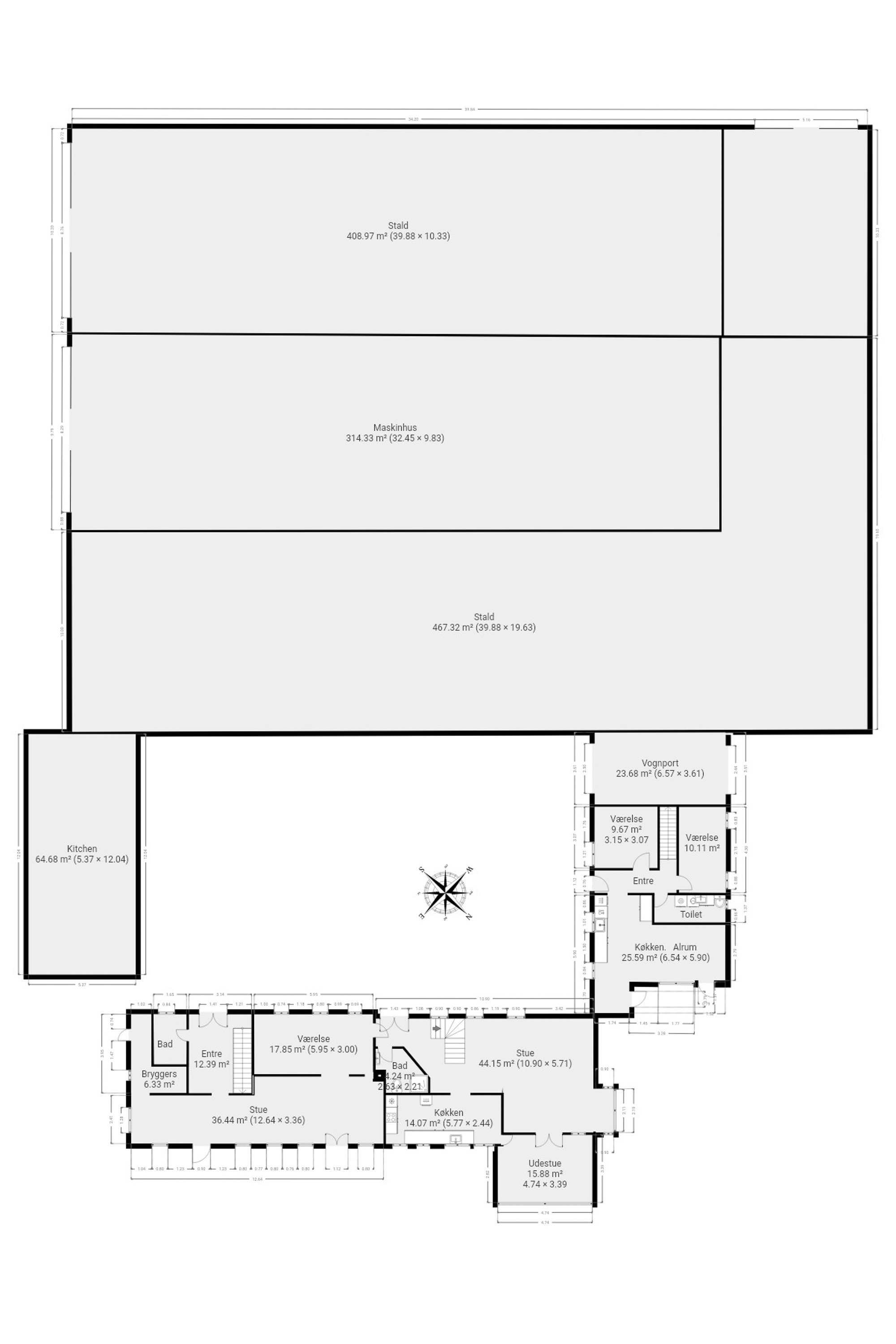 Plantegninger billede af Bjerne Langgyde 10, 5600 Faaborg