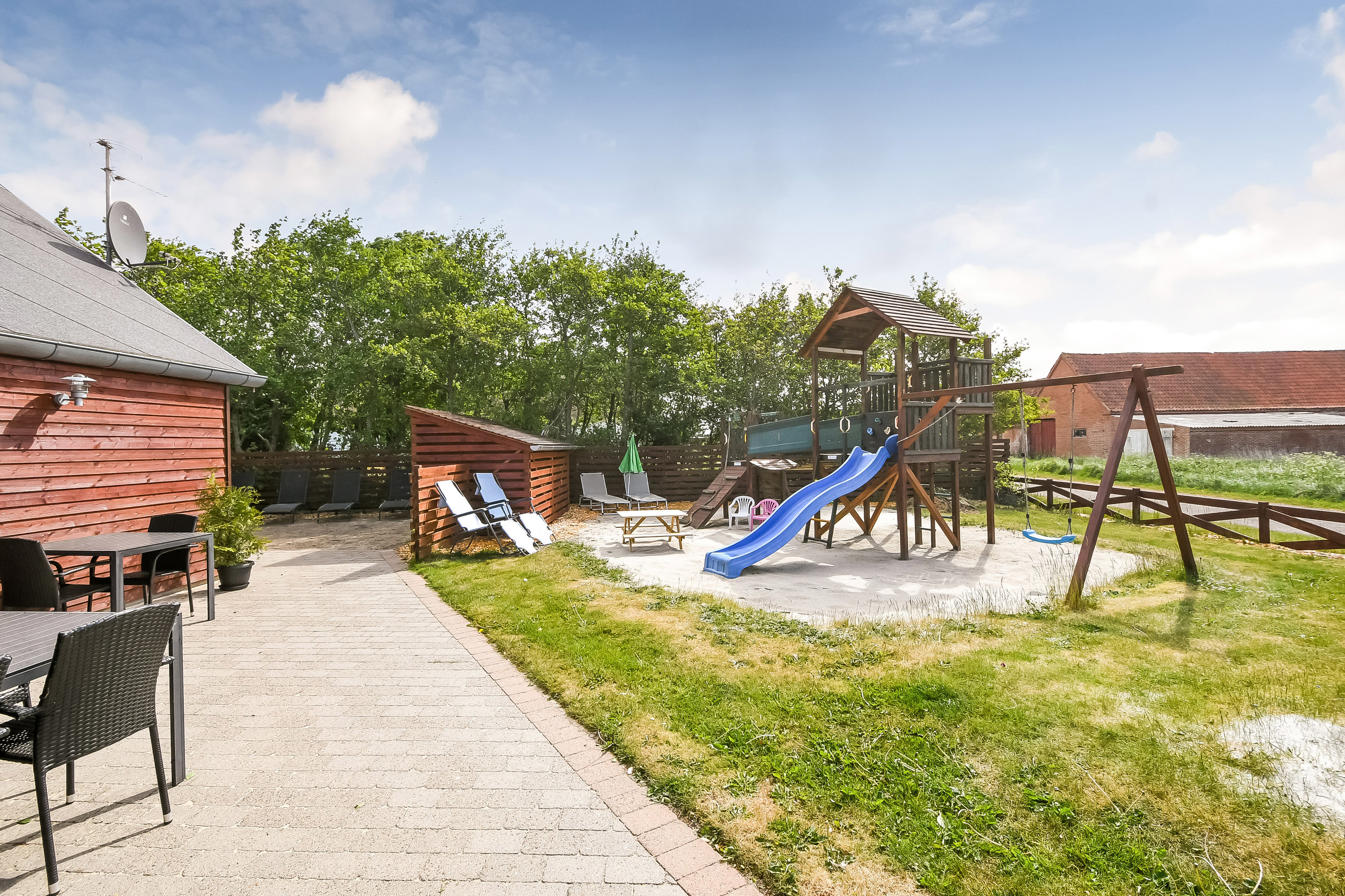 Fremhævet have billede i fuldskærmstilstand. Billede af Hulvej 2, Ejsingholm, 7830 Vinderup