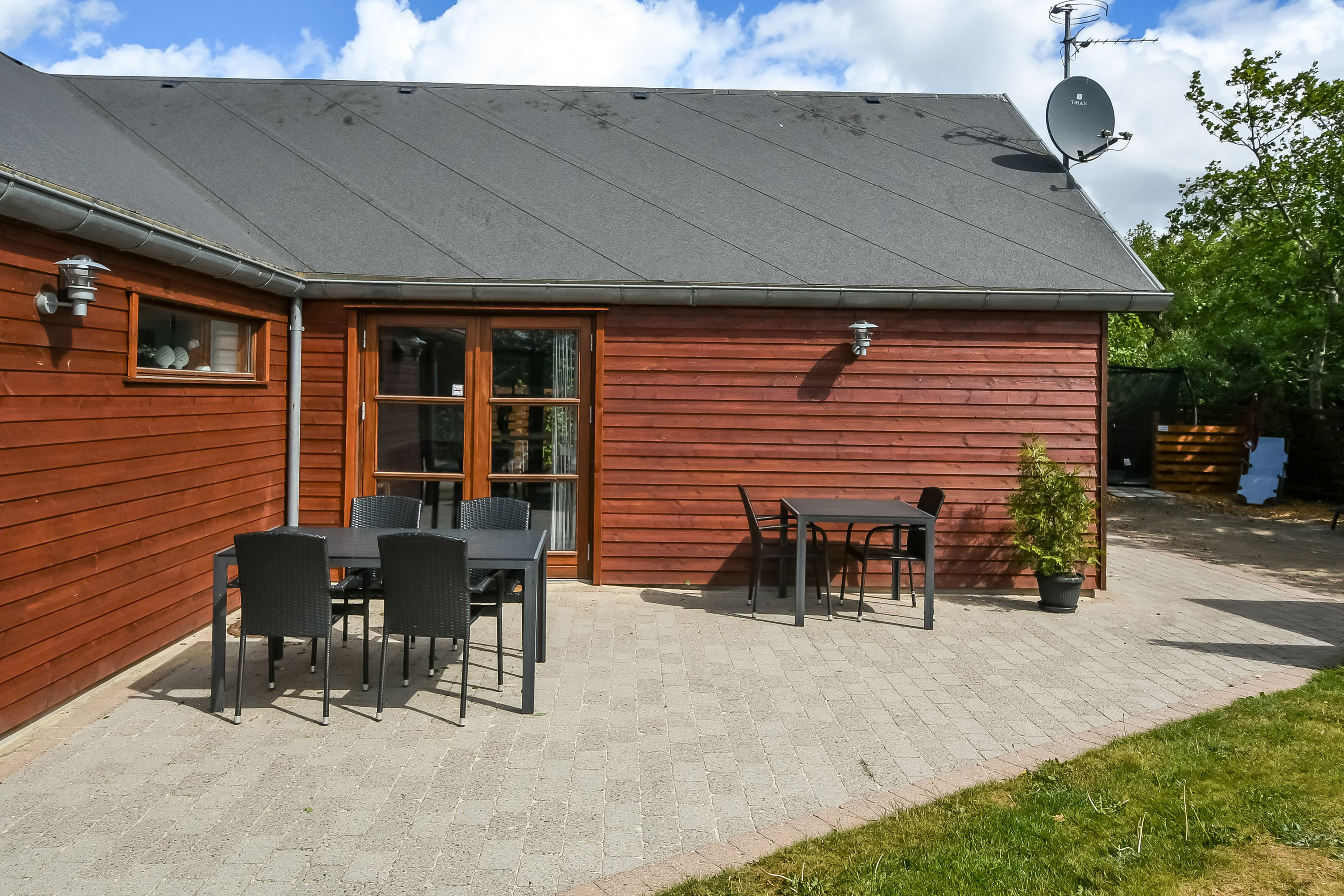 Miniaturebillede 2: terrasse. Billede af Hulvej 2, Ejsingholm, 7830 Vinderup