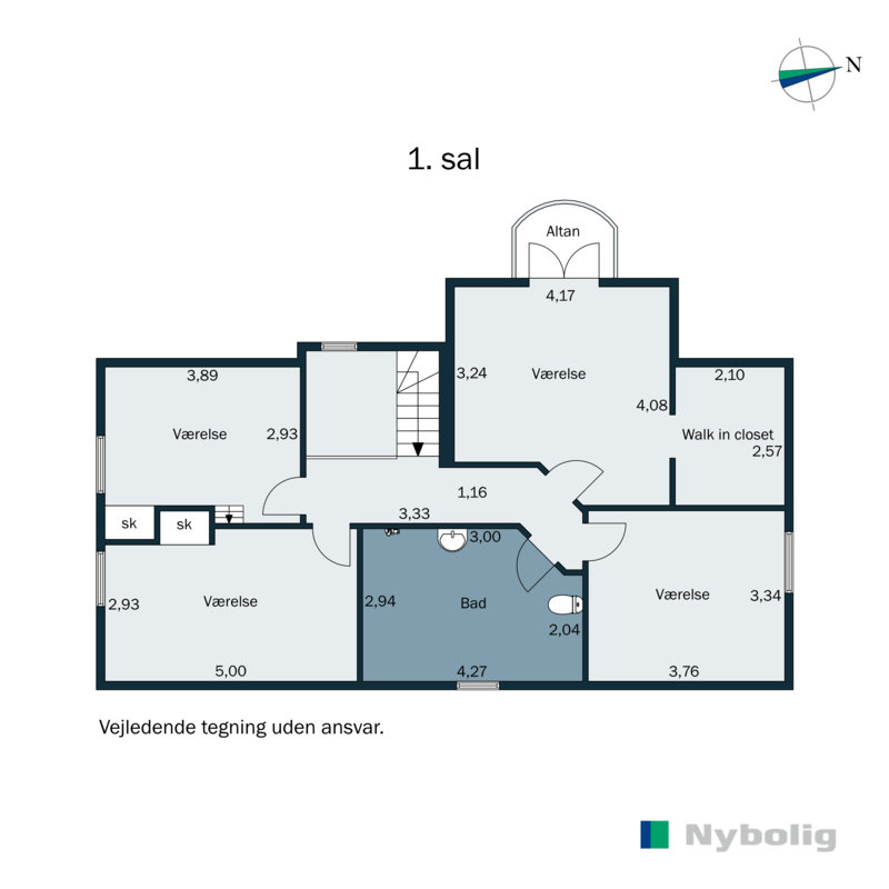 Plantegninger billede af Fortuna Alle 78, 6705 Esbjerg Ø