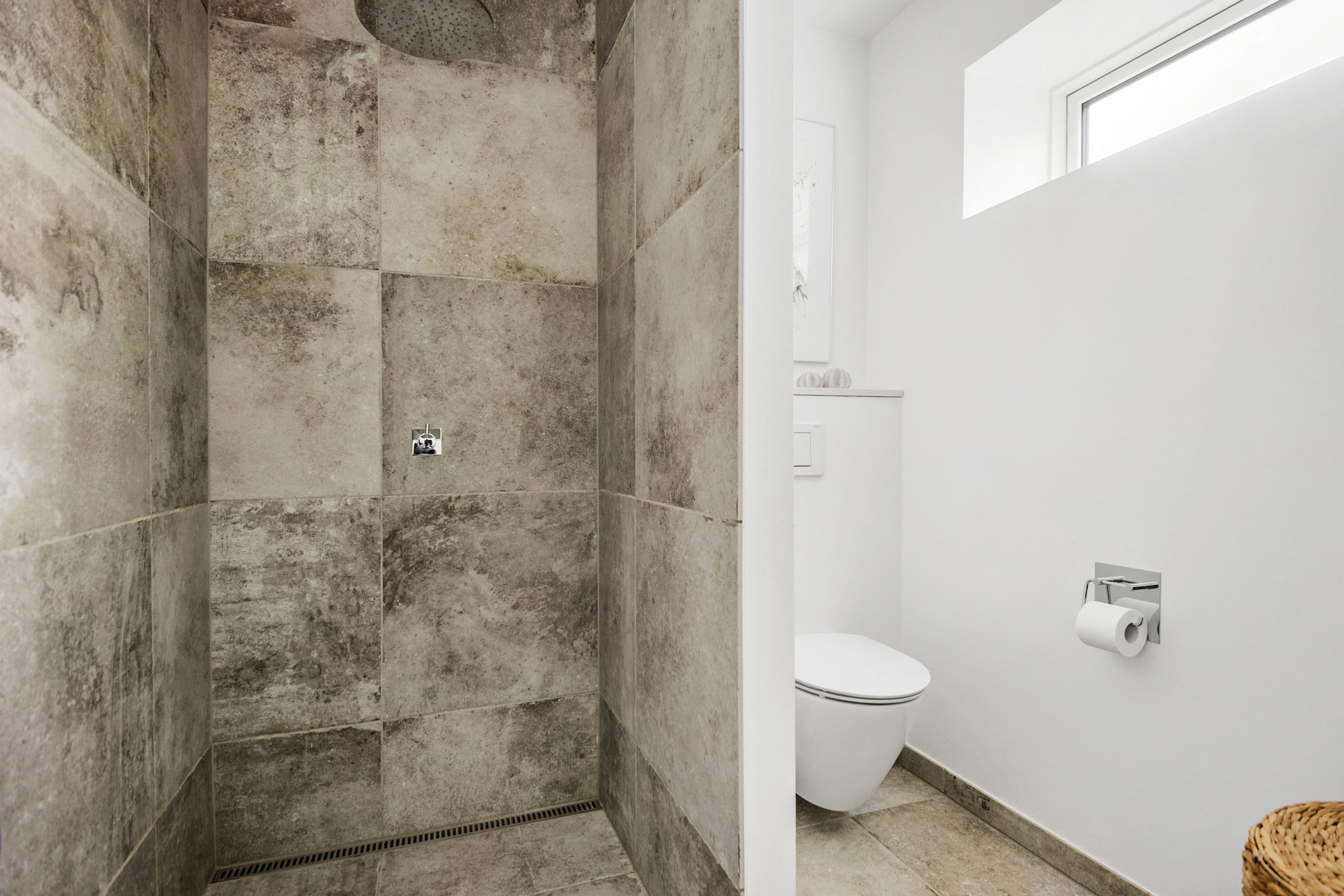 Fremhævet badeværelse billede i fuldskærmstilstand. Billede af Overskov 30, 8300 Odder