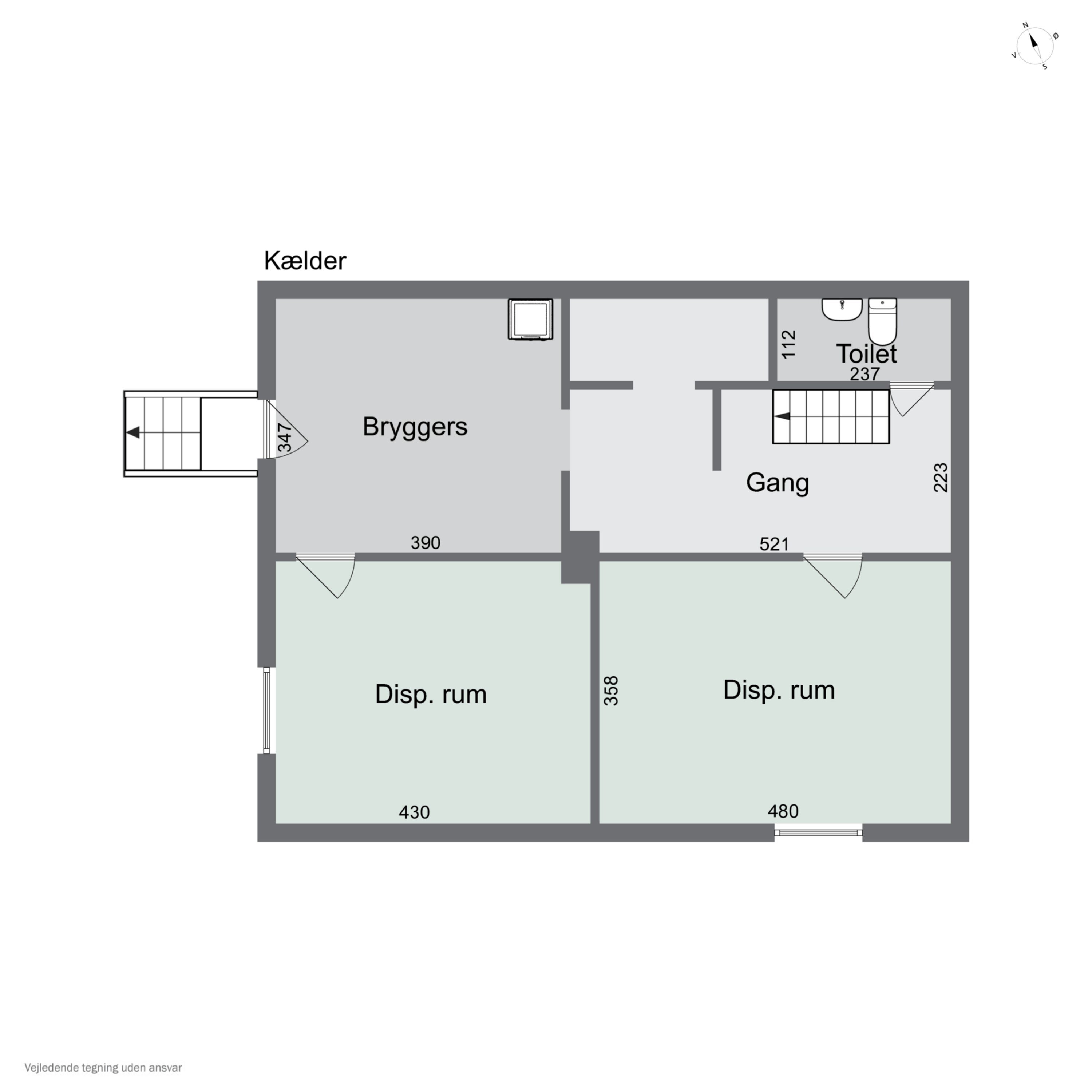 Plantegninger billede af Mølmarksvej 178, 5700 Svendborg
