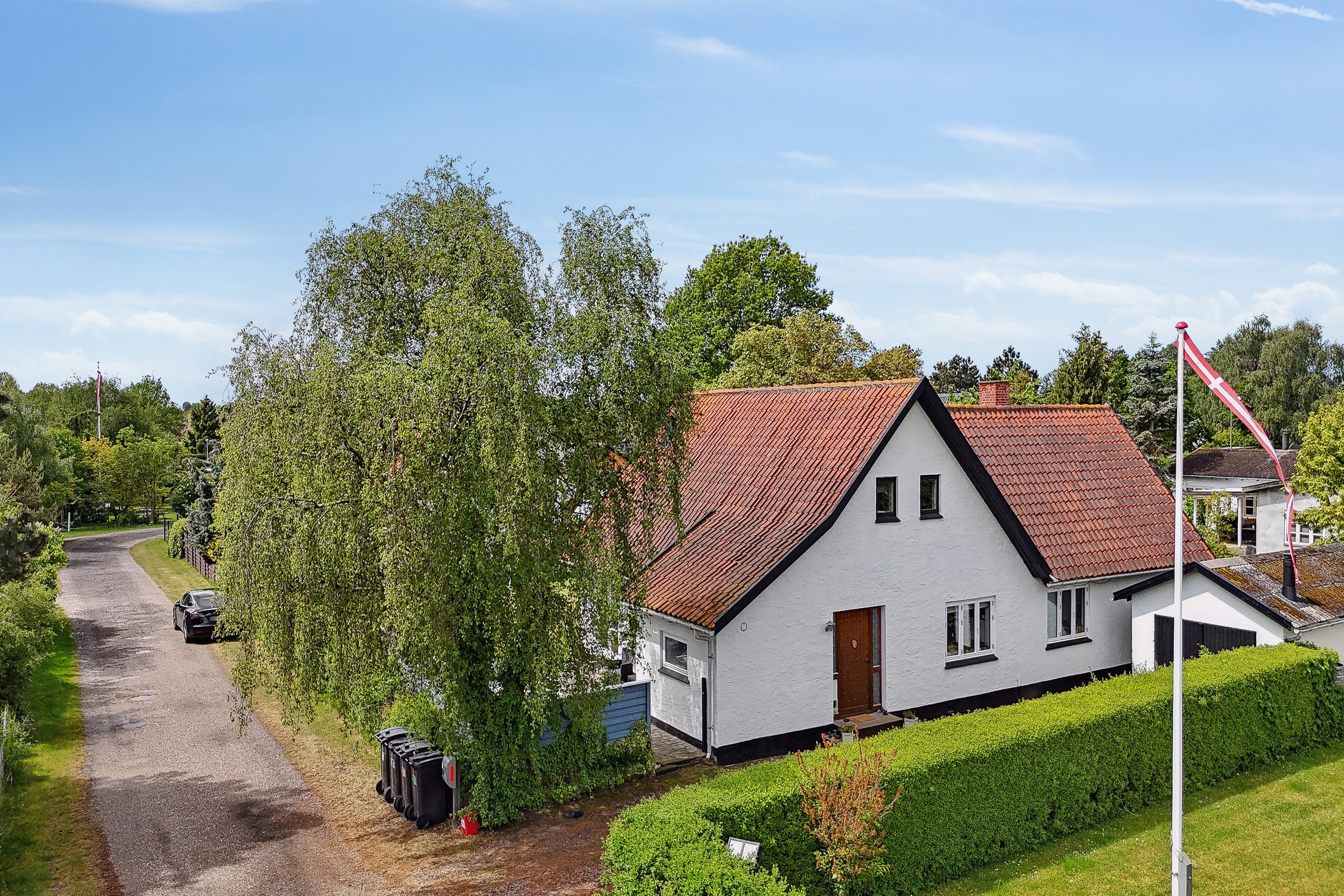 Fremhævet set fra vejen billede i fuldskærmstilstand. Billede af Musettevej 5, Asserbo, 3360 Liseleje