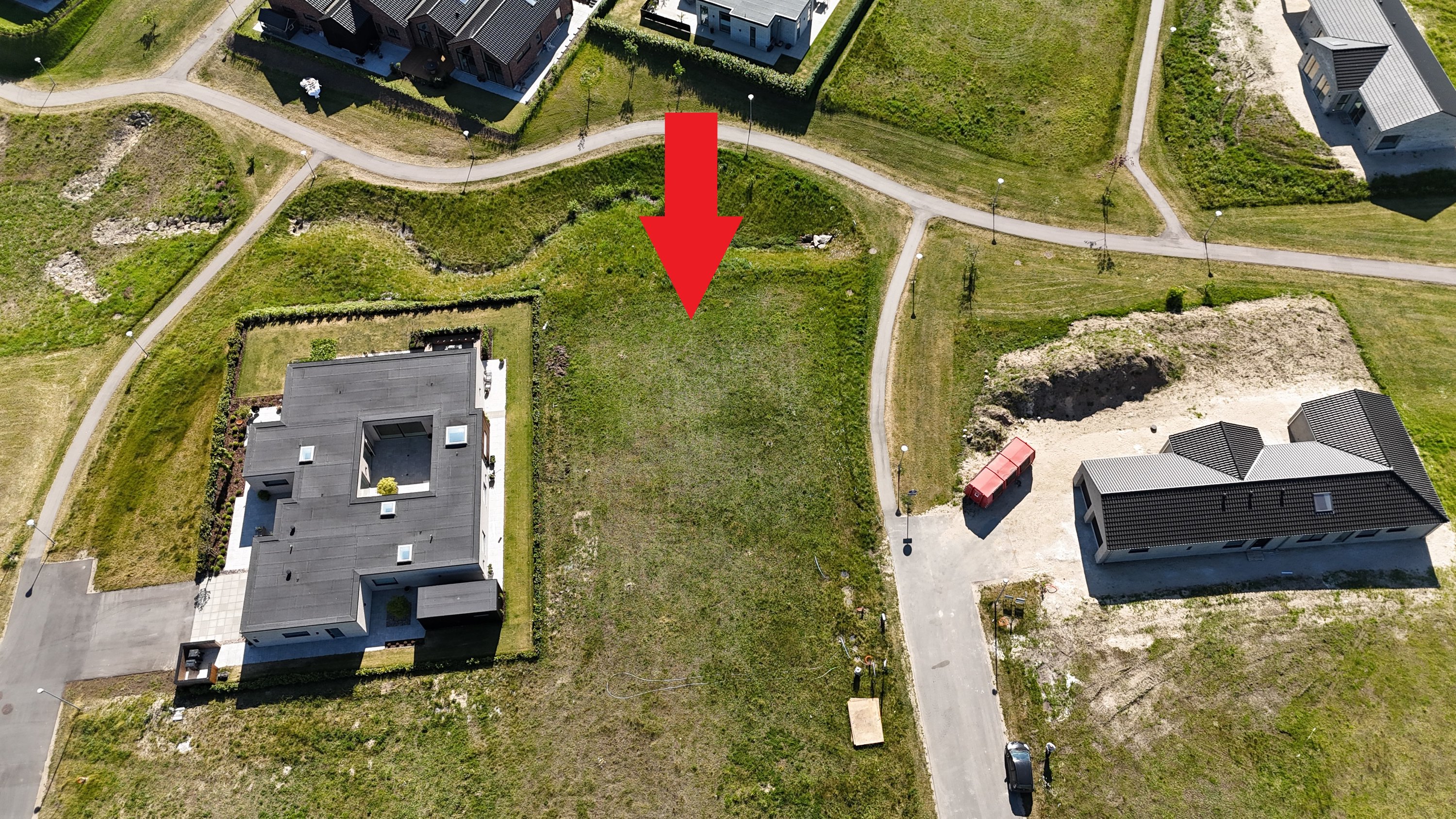 Fremhævet grund billede i fuldskærmstilstand. Billede af Rosenvang 19, Hørby, 9500 Hobro