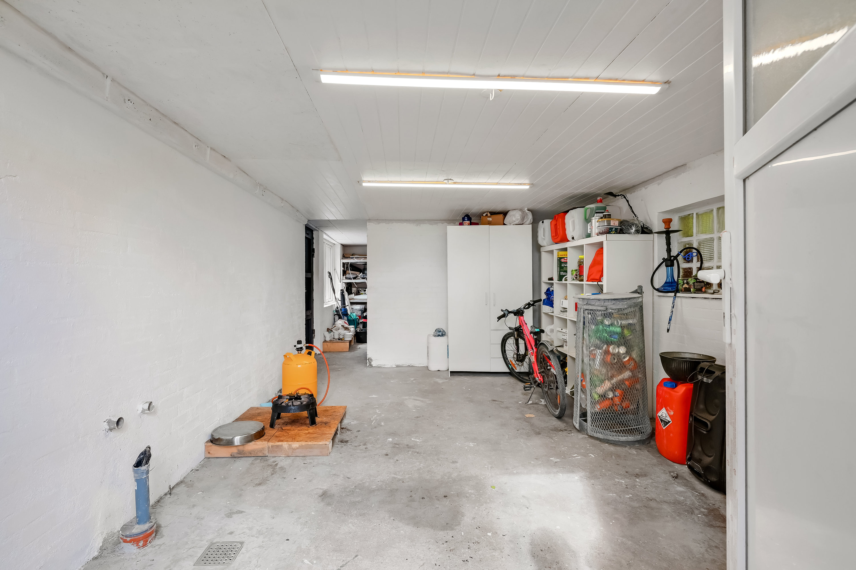 Fremhævet garage billede i fuldskærmstilstand. Billede af Bækkelundvej 8, Rom, 7620 Lemvig