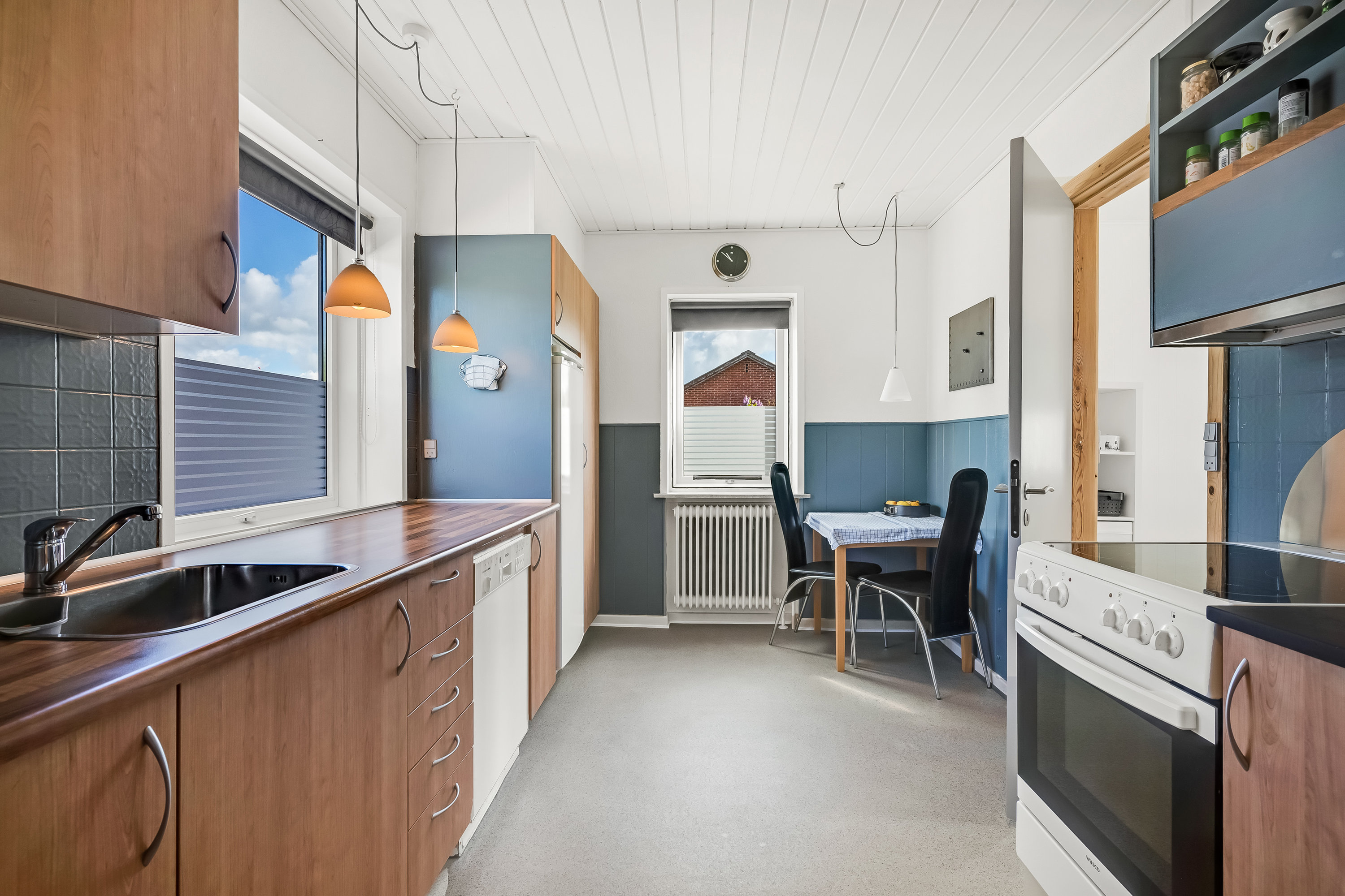 Fremhævet køkken billede i fuldskærmstilstand. Billede af Ringgade 5, Lomborg, 7620 Lemvig