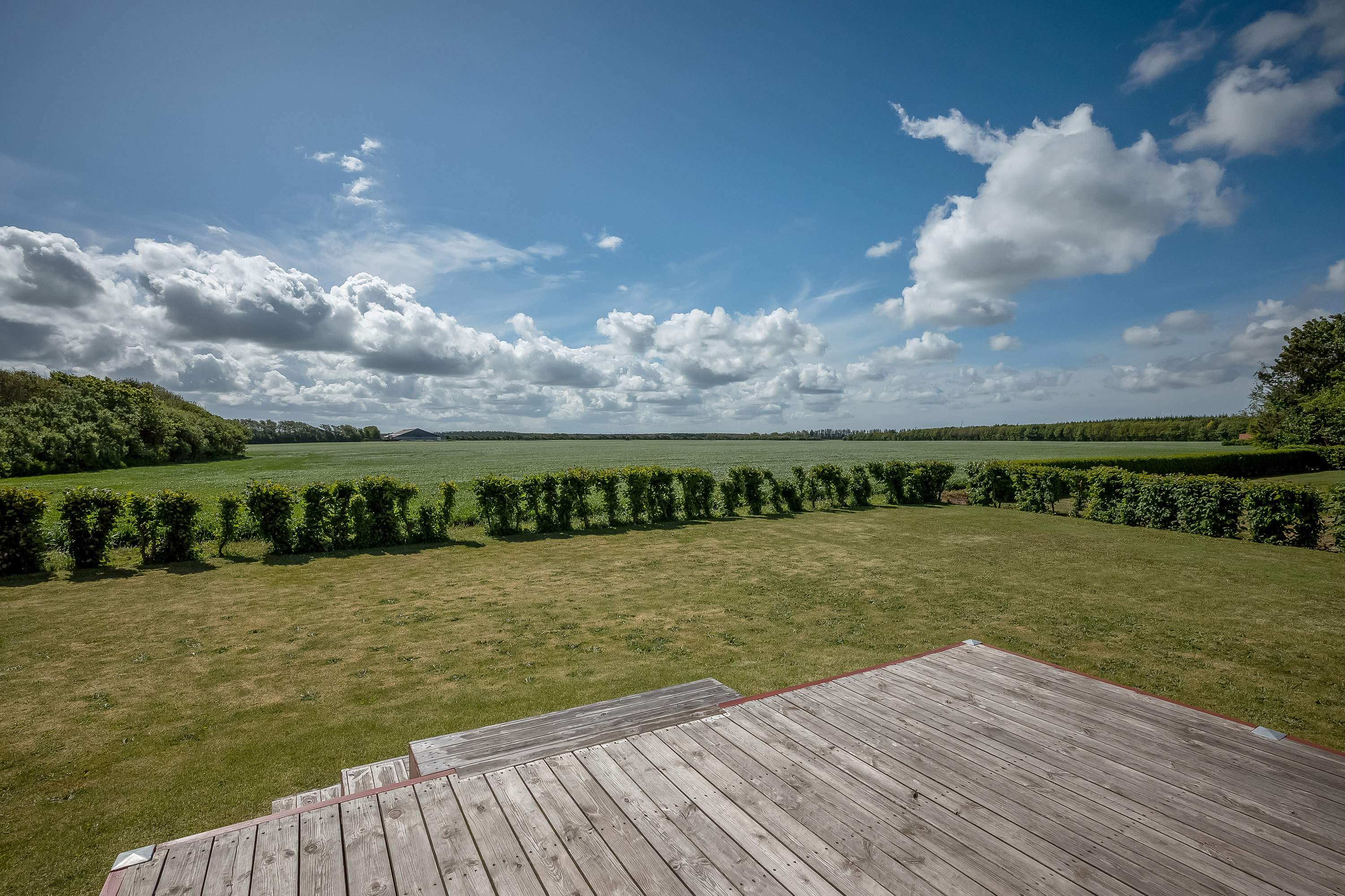 Fremhævet terrasse billede i fuldskærmstilstand. Billede af Ringgade 5, Lomborg, 7620 Lemvig