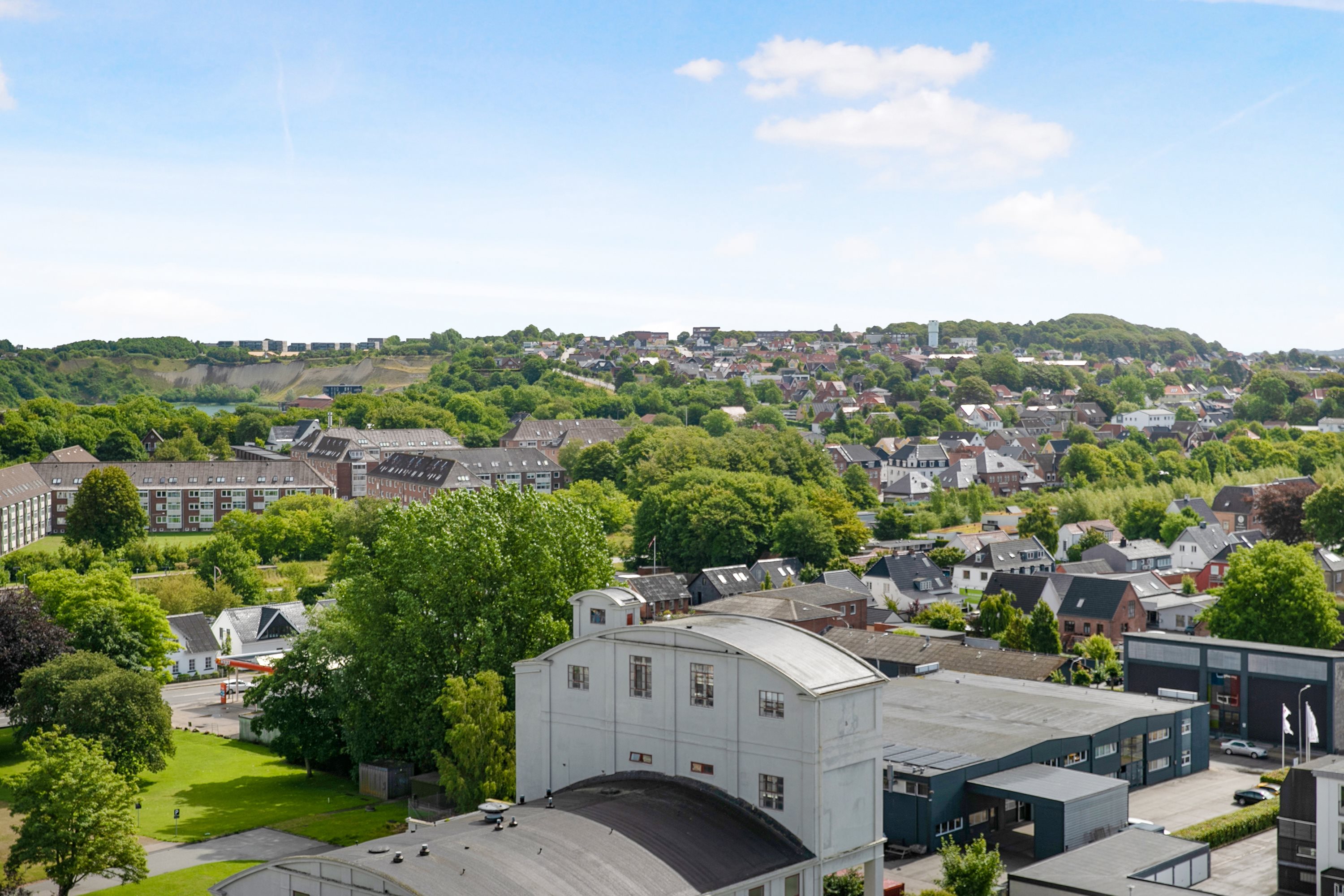 Fremhævet udsigt billede i fuldskærmstilstand. Billede af Julius Posselts Vej 3A, 13. 6., 9400 Nørresundby