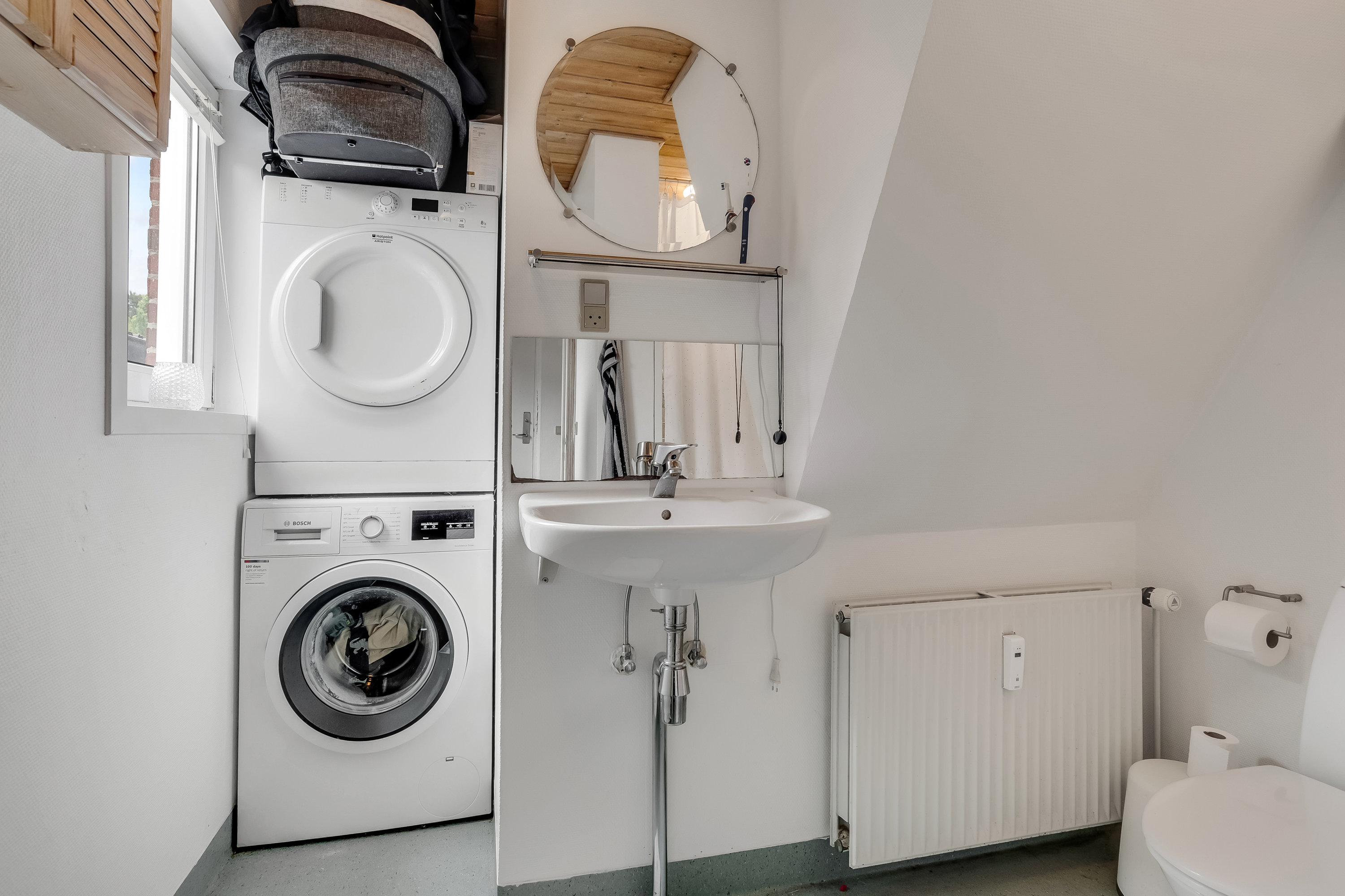 Fremhævet badeværelse billede i fuldskærmstilstand. Billede af Elme Alle 1, 7500 Holstebro