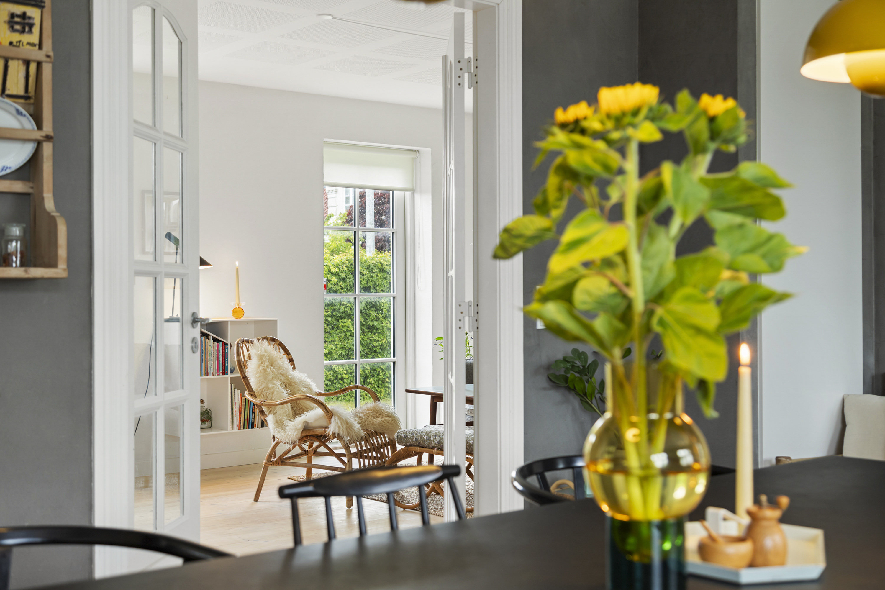 Fremhævet spisestue billede i fuldskærmstilstand. Billede af Lille Thirupvej 1, 9800 Hjørring