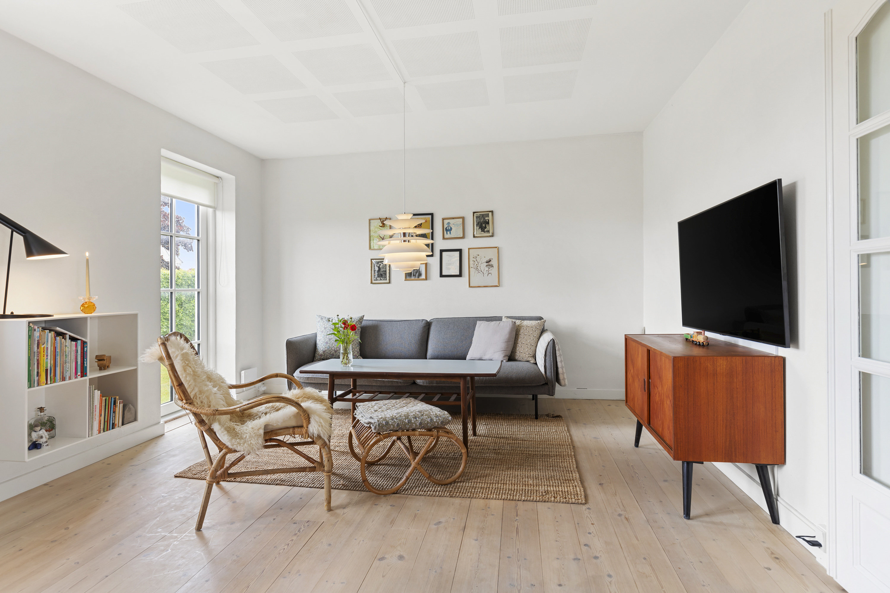 Fremhævet spisestue billede i fuldskærmstilstand. Billede af Lille Thirupvej 1, 9800 Hjørring