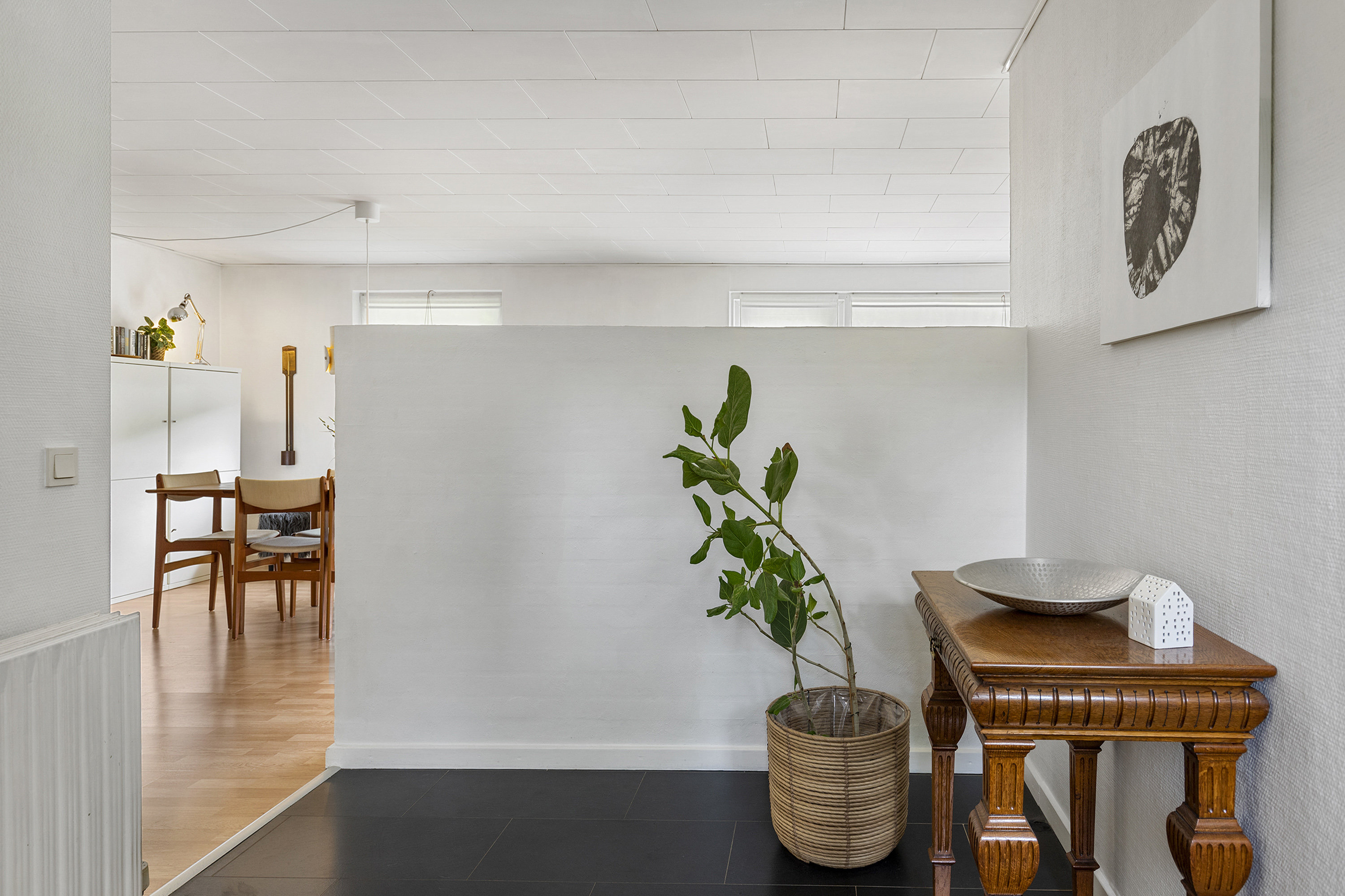 Fremhævet stue billede i fuldskærmstilstand. Billede af Kingosvej 8, 9760 Vrå