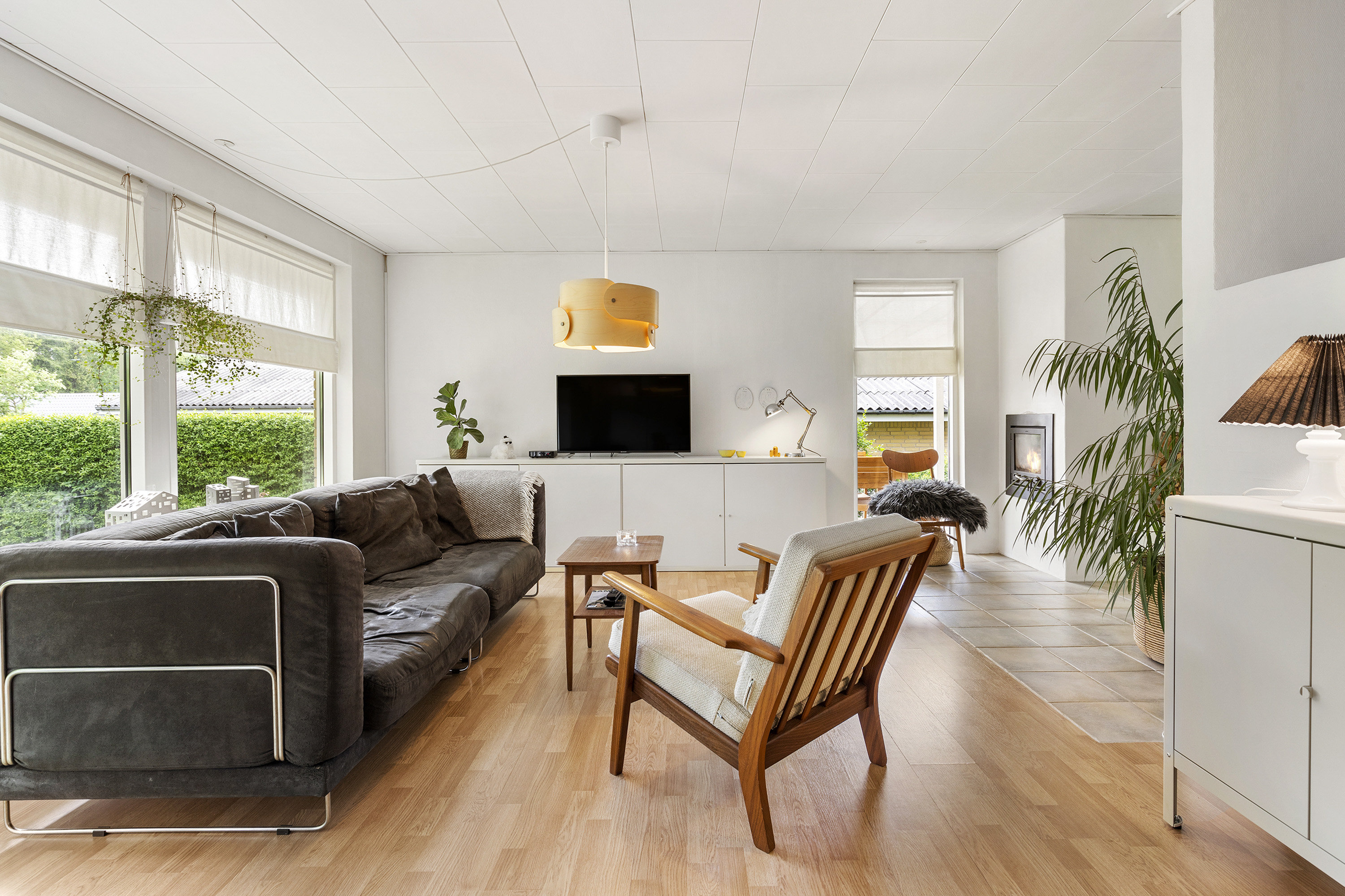 Fremhævet stue billede i fuldskærmstilstand. Billede af Kingosvej 8, 9760 Vrå